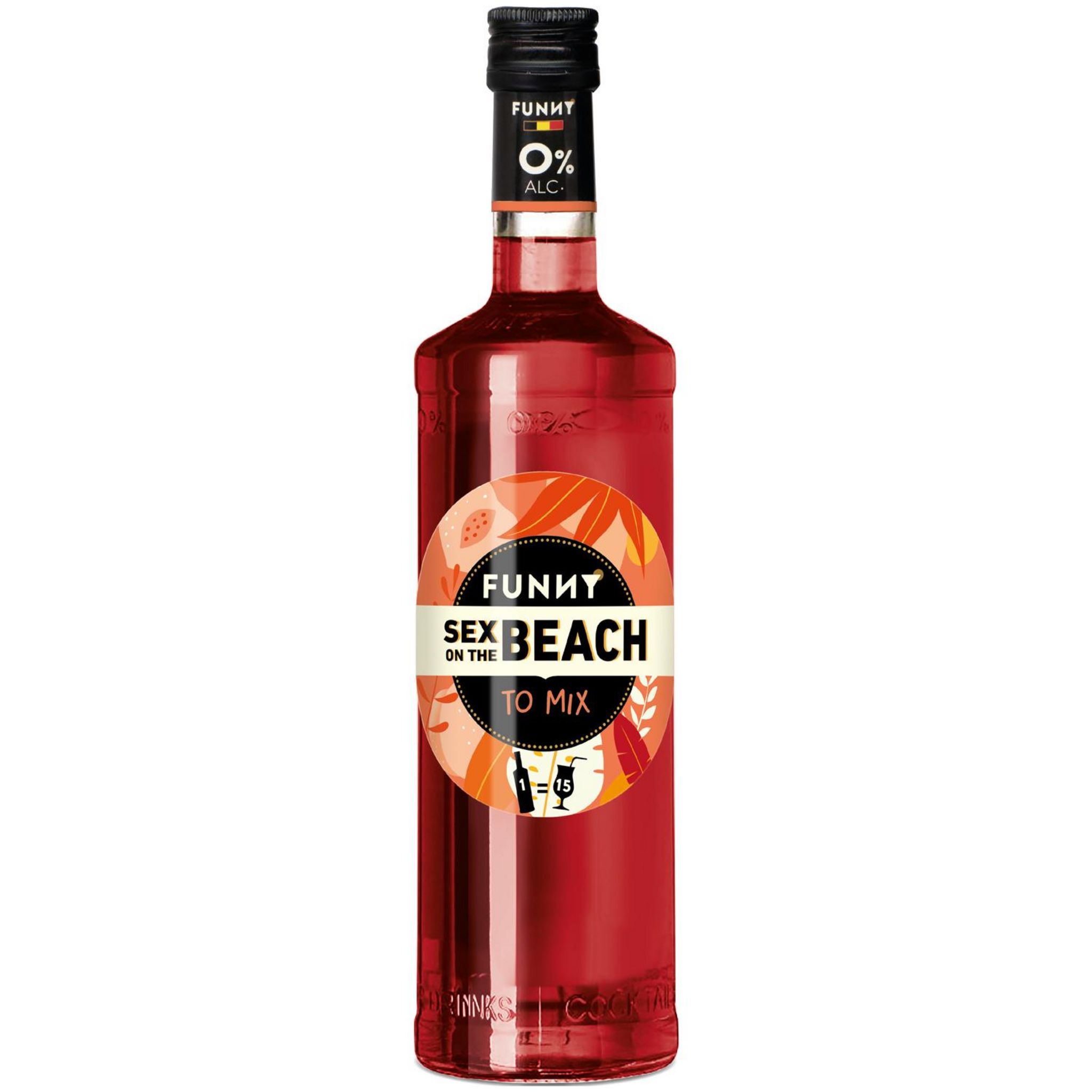 FUNNY Base de cocktail sex on the beach sans alcool 70cl