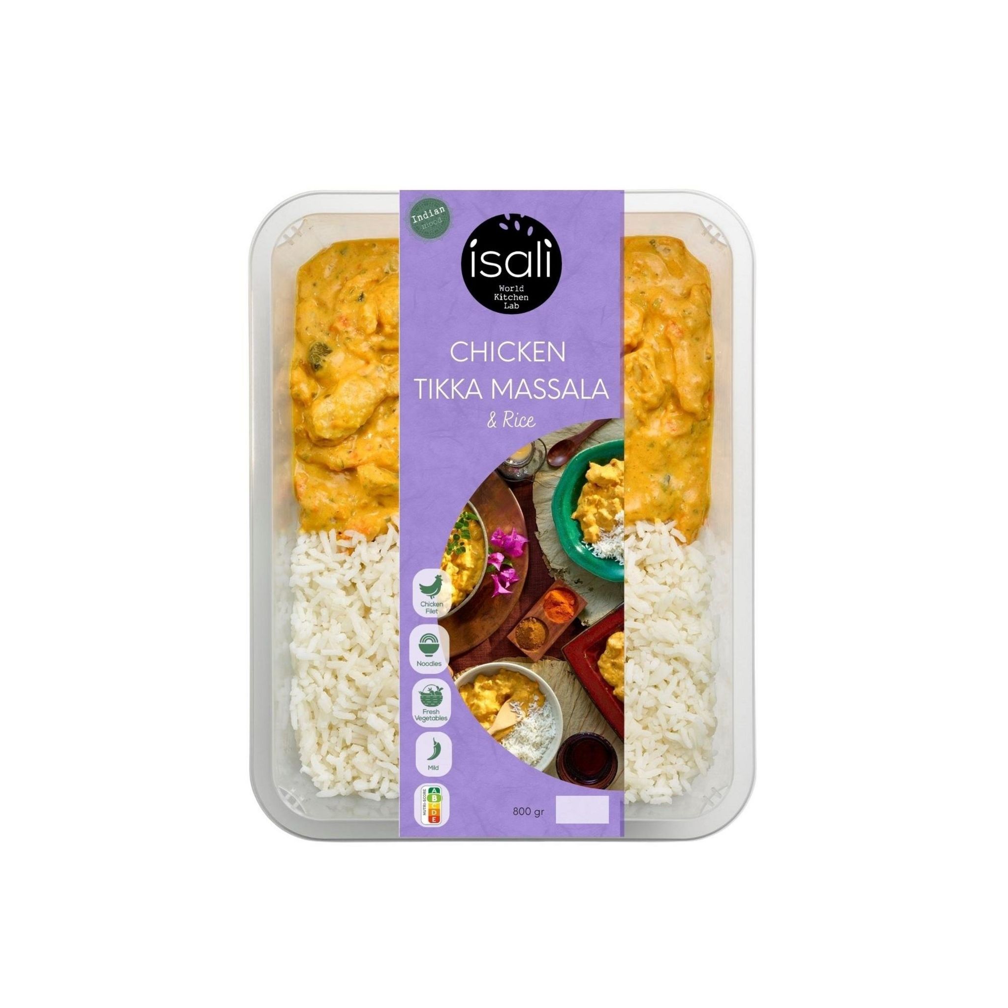 ISALI Poulet tikka massala 800g