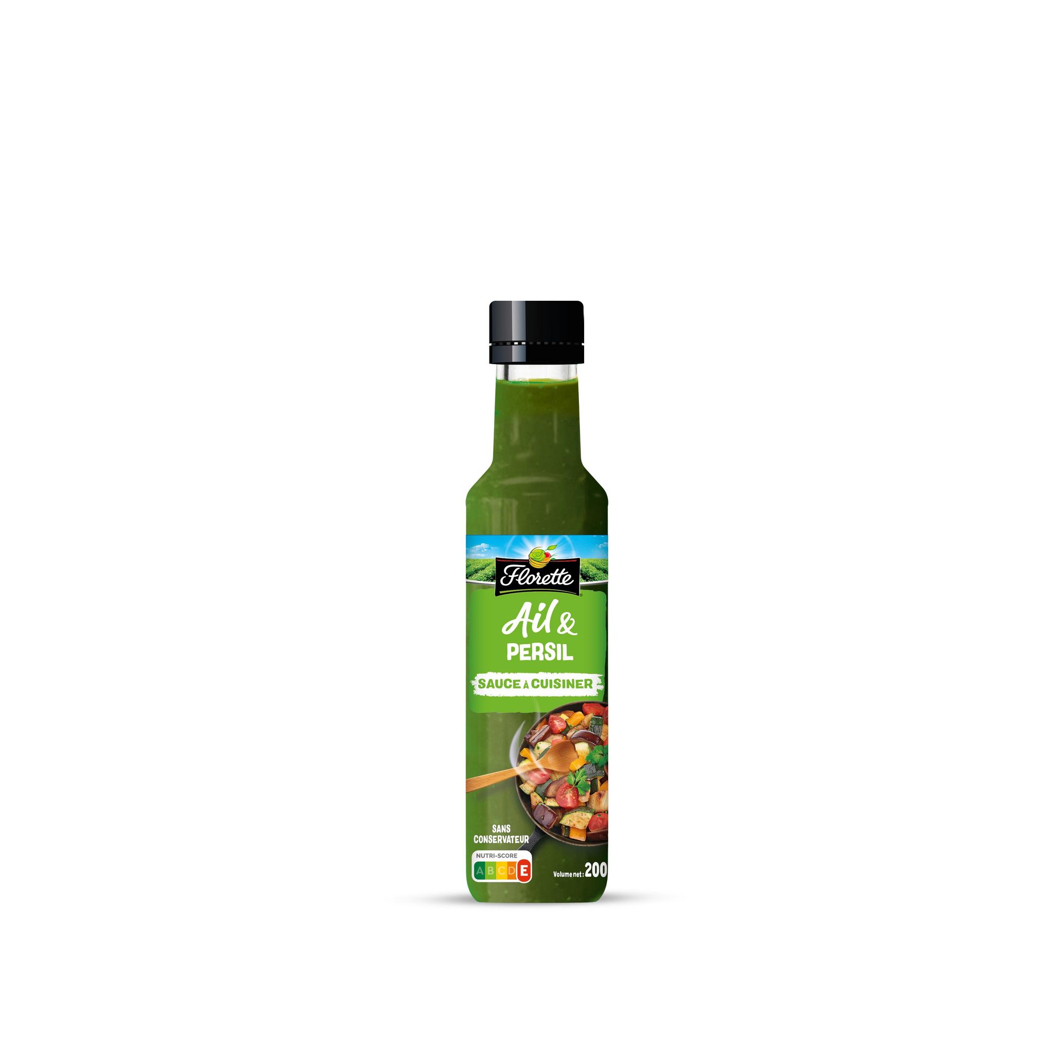 FLORETTE Sauce à cuisiner ail et persil 200ml