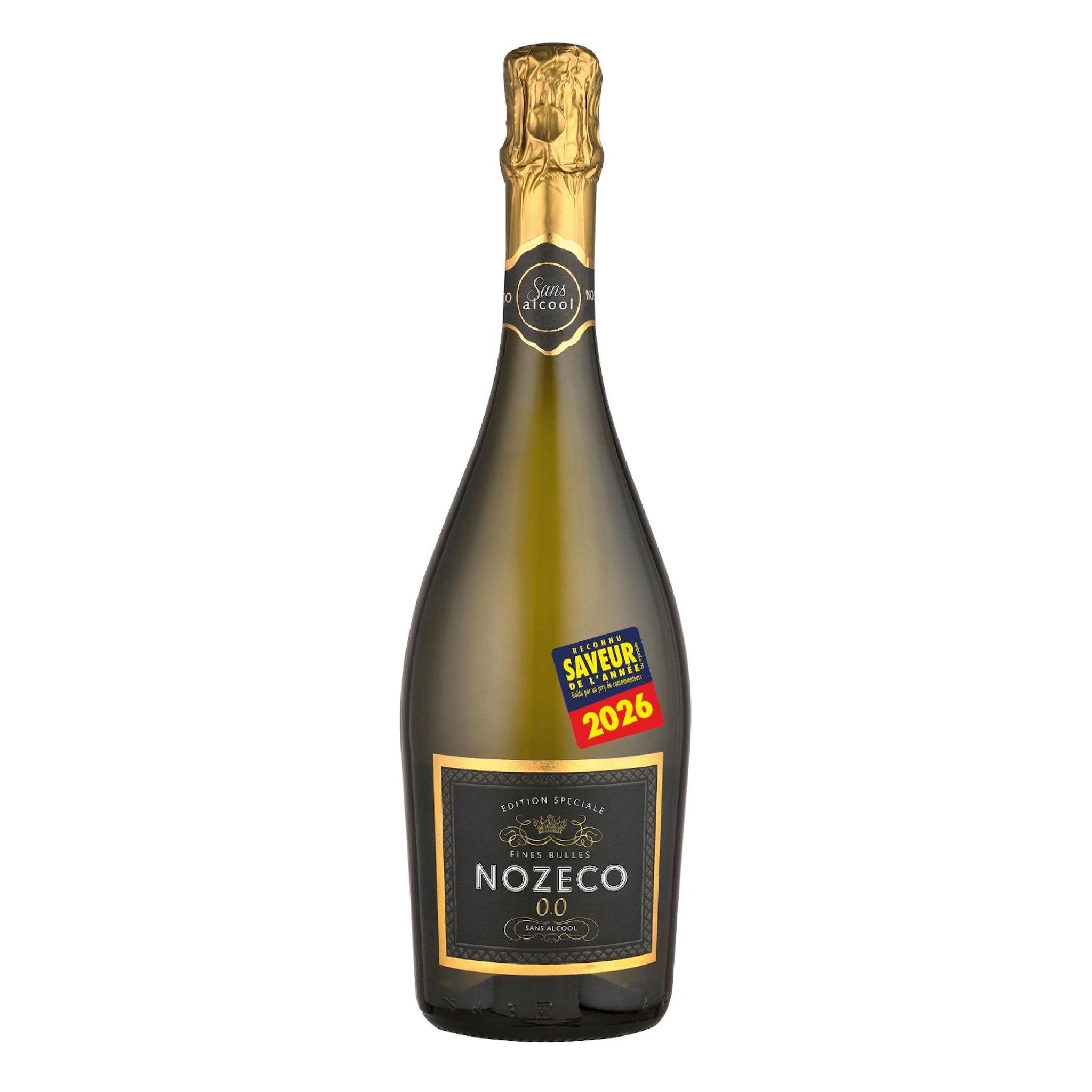 Voir la diapositive 2 : NOZECO SPRITZ Effervescent blanc sans alcools 75cl
