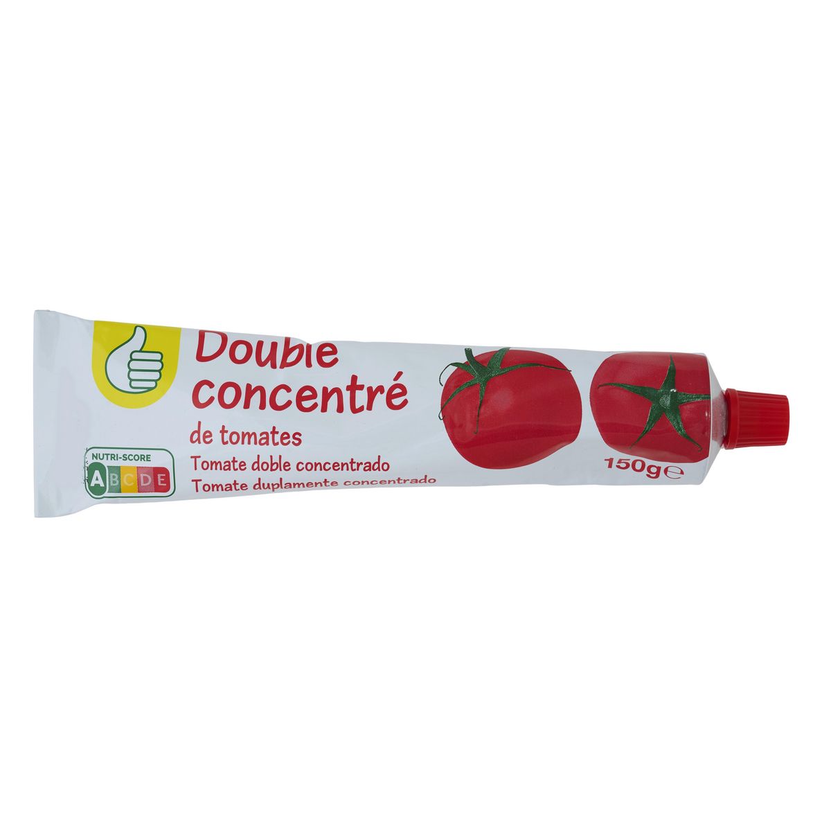 POUCE Double concentré de tomates en tube 150g