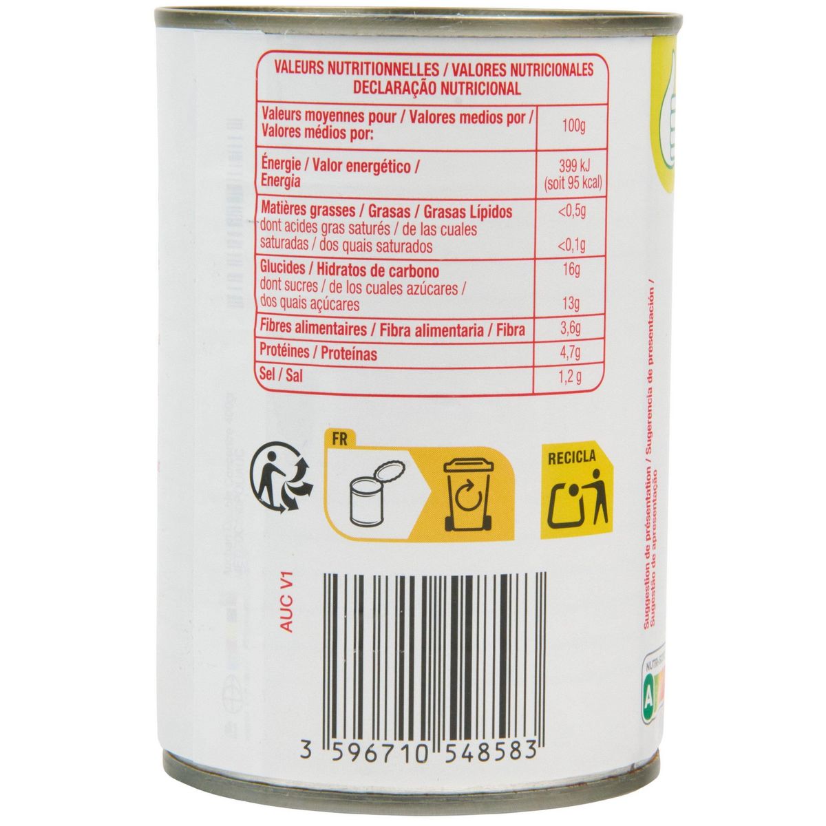 POUCE Double concentré de tomates boîte 440g