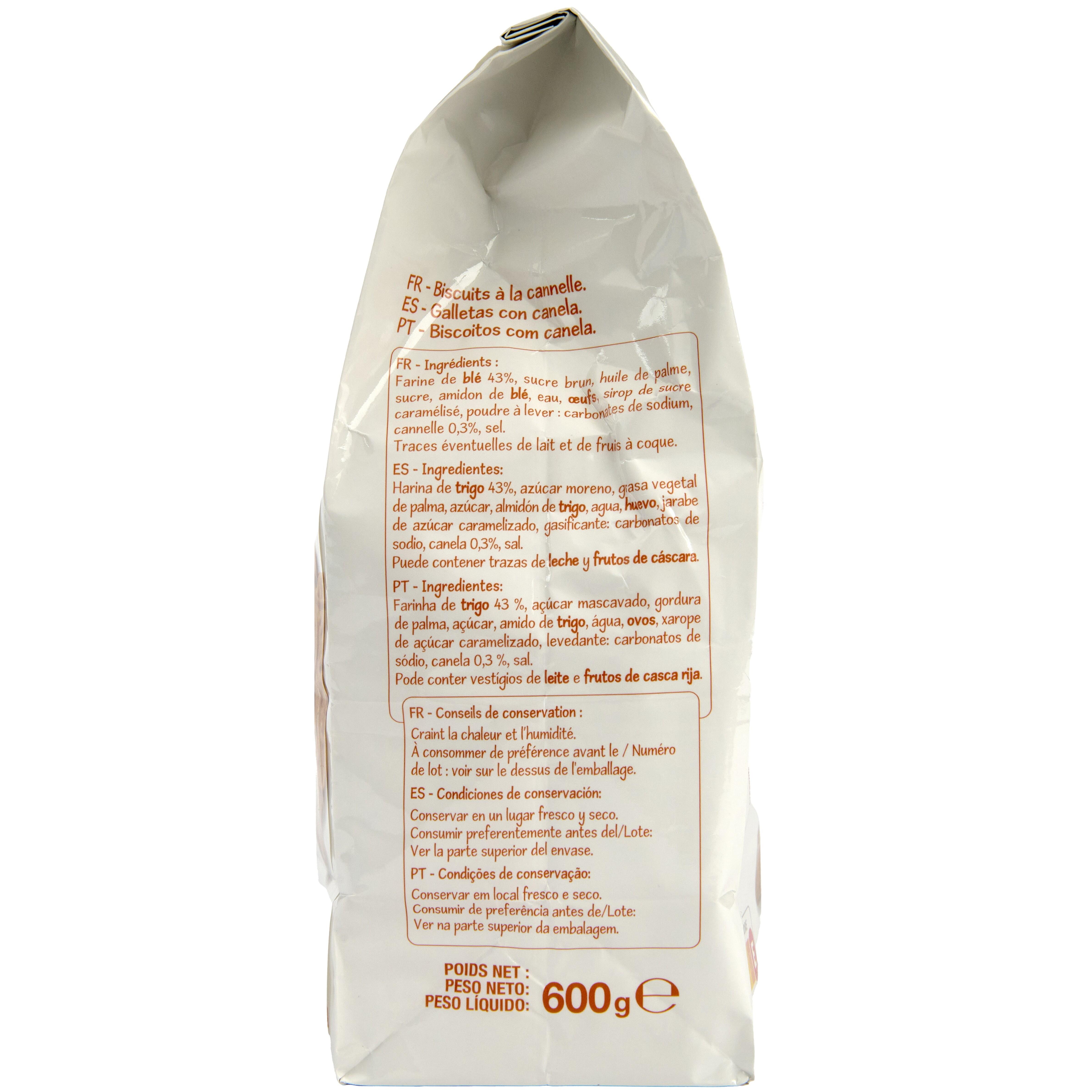 Voir la diapositive 3 : POUCE Biscuits spéculoos 600g