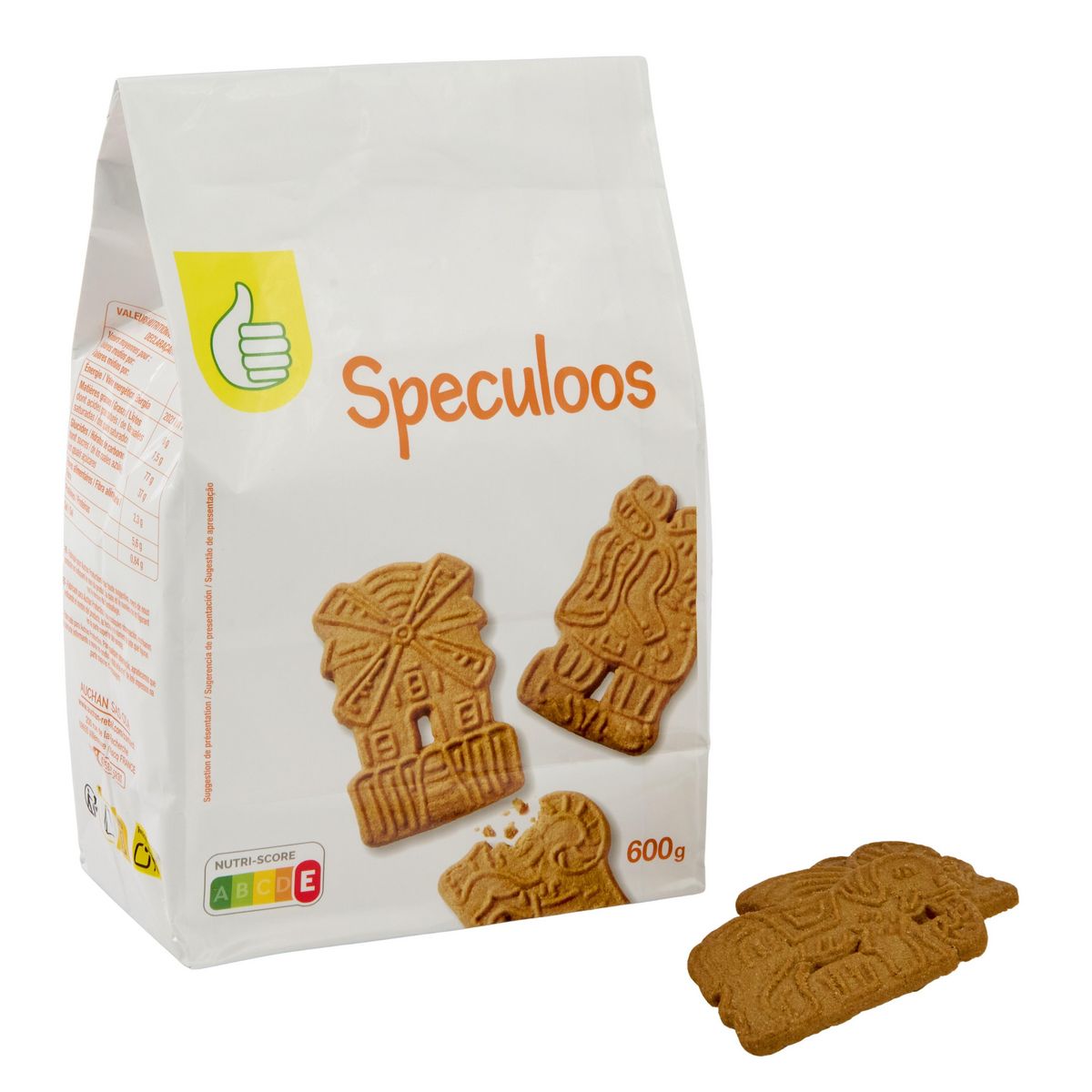 POUCE Biscuits spéculoos 600g