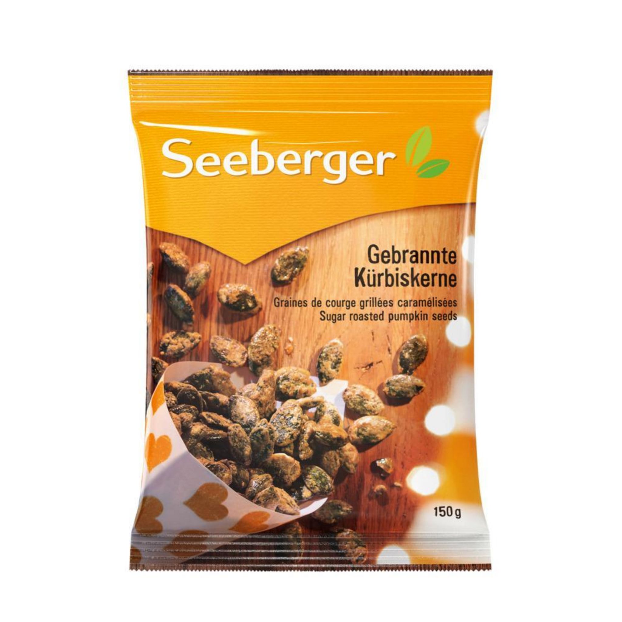 SEEBERGER Graines de courge grillées caramélisées 150g