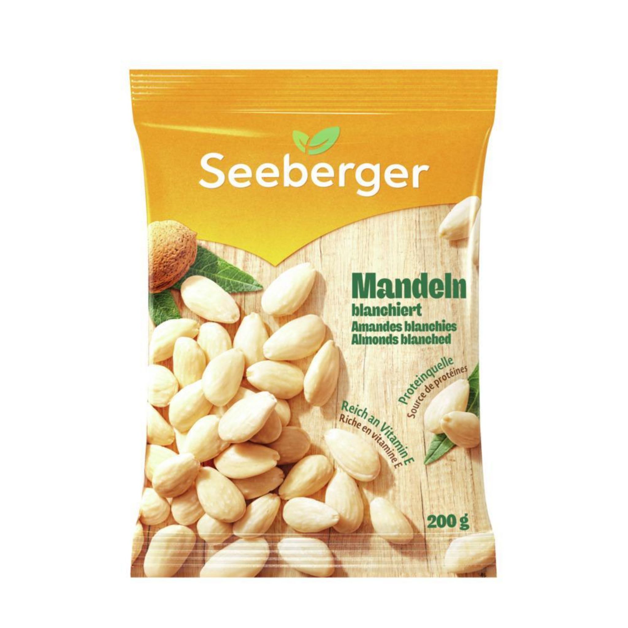 SEEBERGER Amandes blanchies 200g