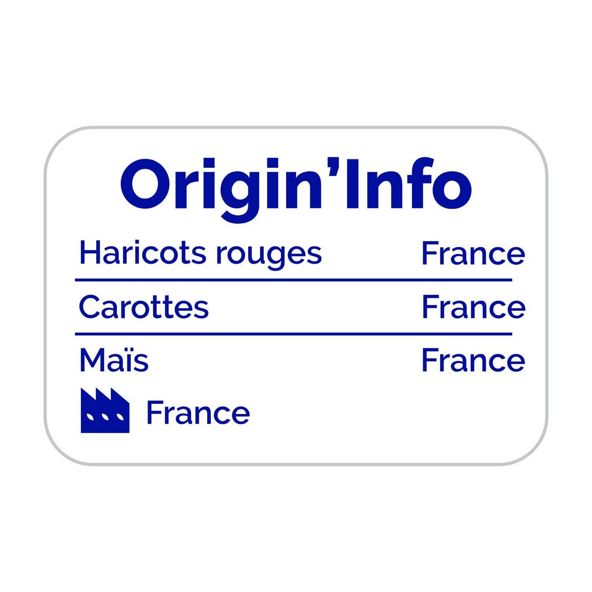 D'AUCY Haricots rouges à la mexicaine 400g