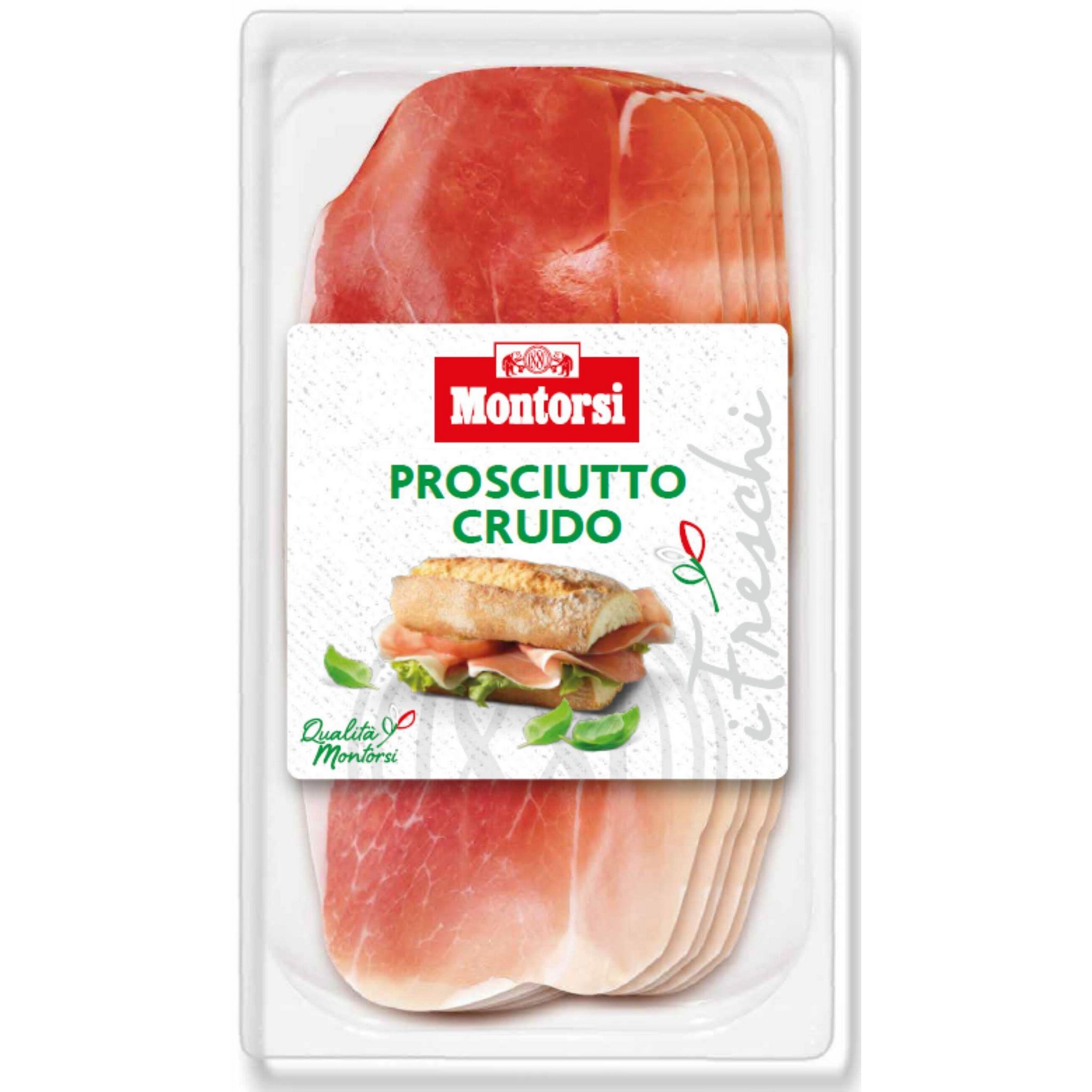 MONTORSI Prosciutto crudo Jambon cru italien en tranche 60g