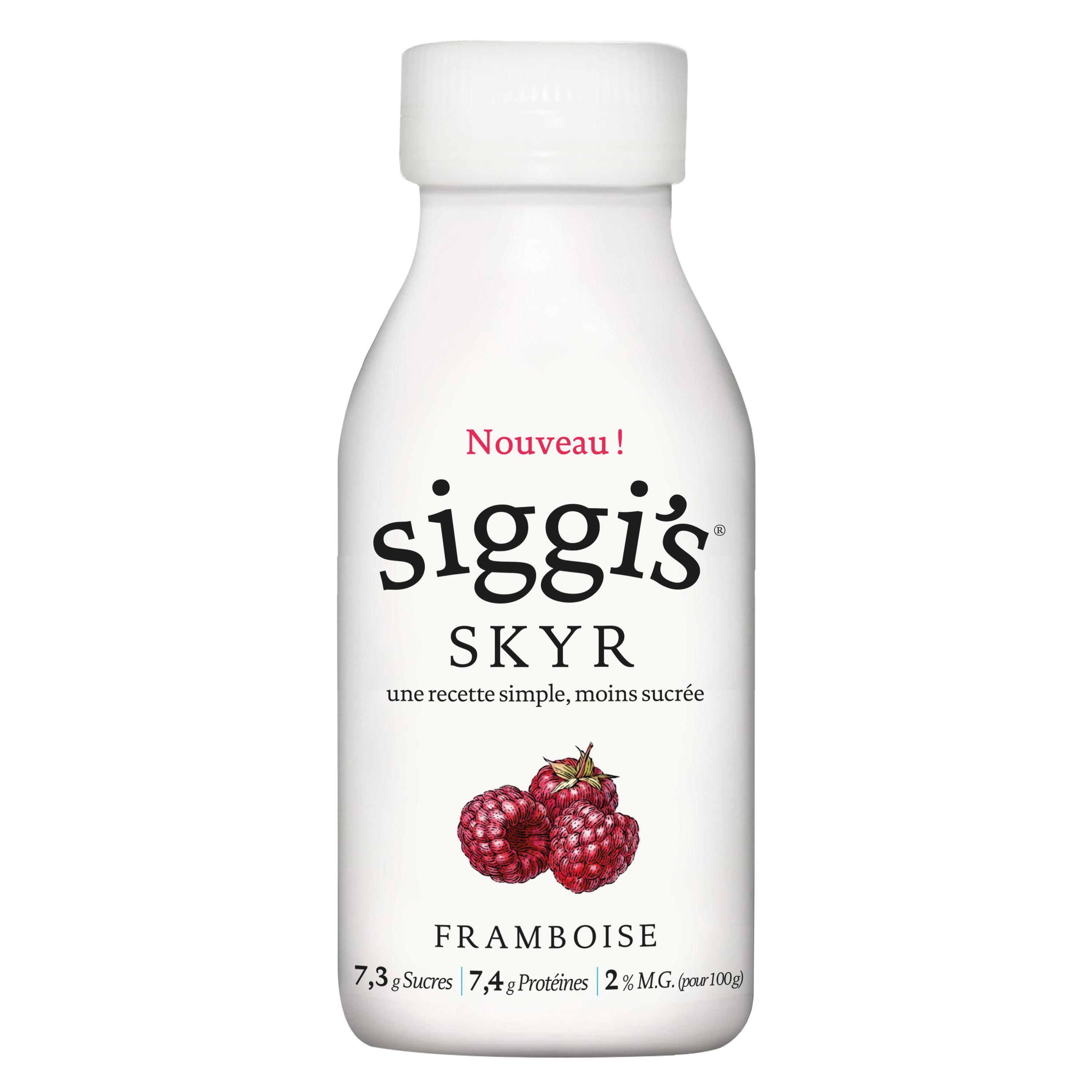 SIGGI'S Skyr à boire à la framboise 250g