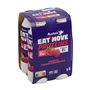 Voir la diapositive 3 : AUCHAN EAT'N MOVE Eat'n move yaourt à boire saveur fraise framboise 4x190g