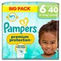 Voir la diapositive 2 : PAMPERS Premium Protection couches taille 6 (13-18kg) 40 couches