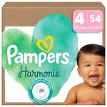 PAMPERS Harmonie couches taille 4 (9-14kg) 54 couches