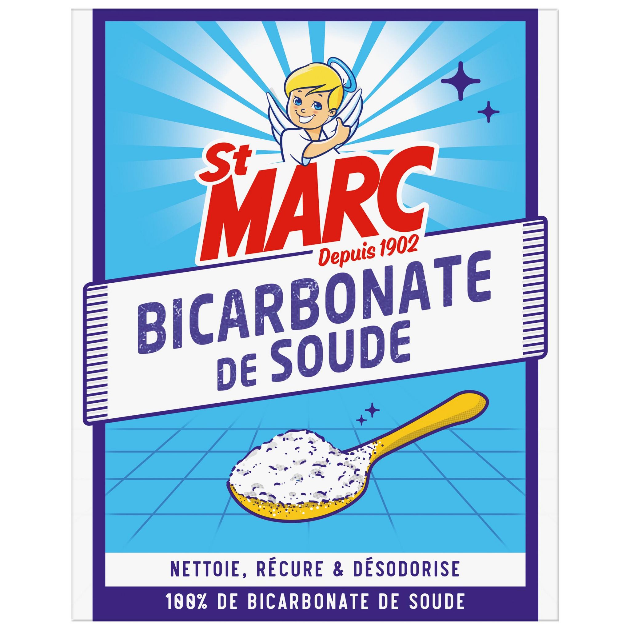 ST MARC Bicarbonate de soude nettoyant multi-usage 680g