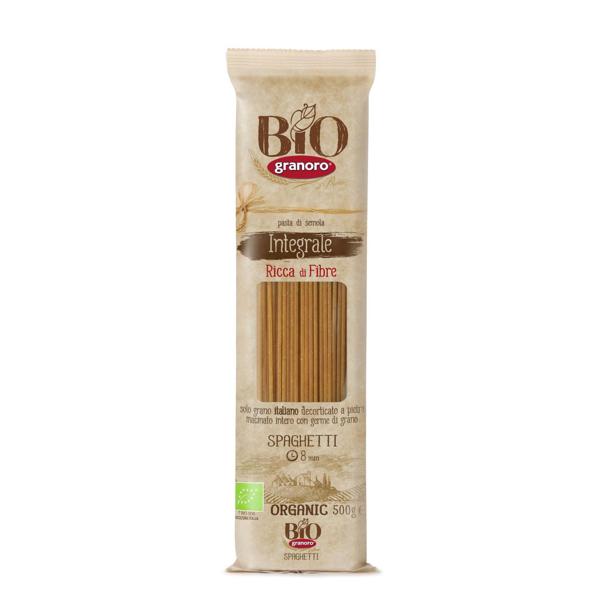 GRANORO Spaghetti intégrales bio 500g