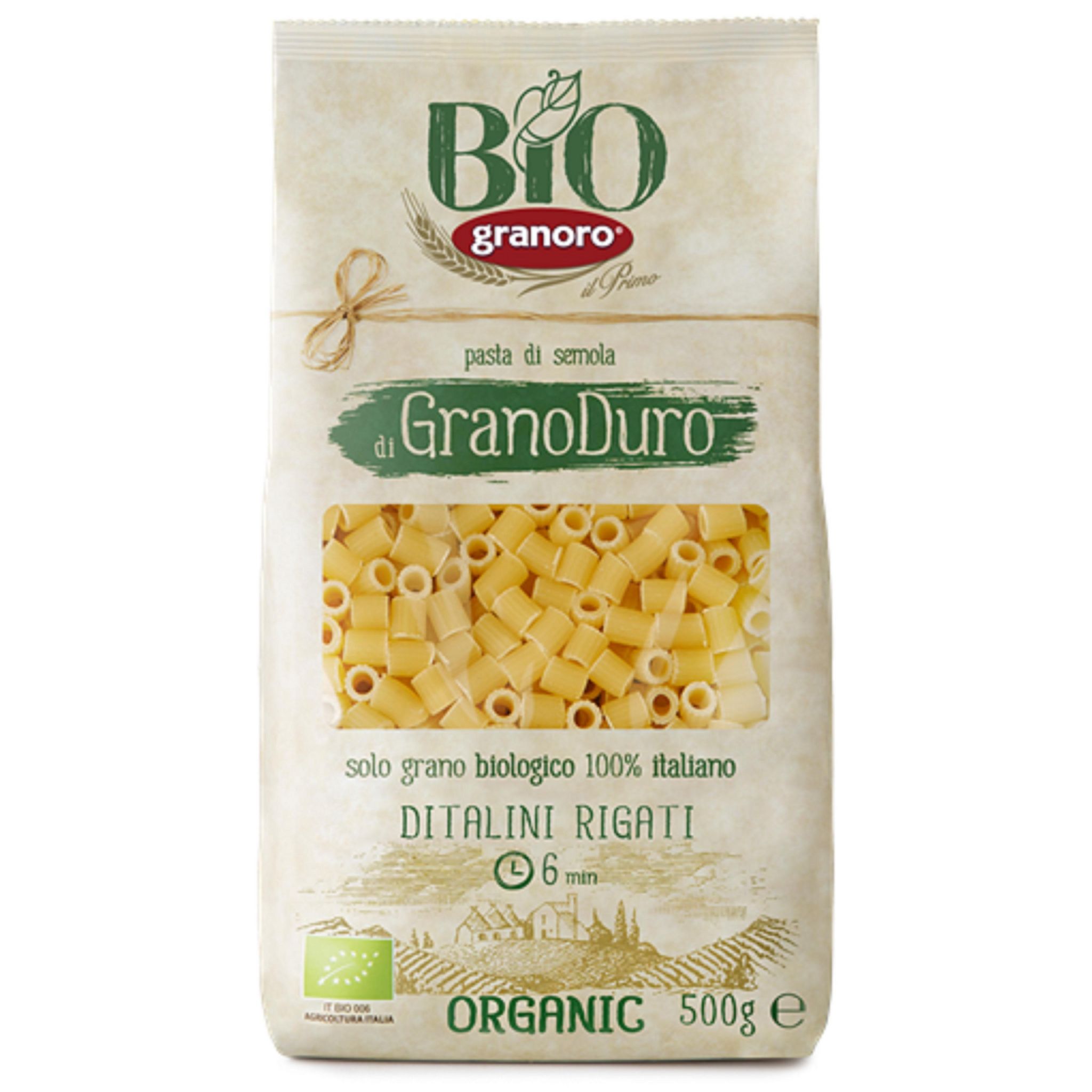 GRANORO Ditalini rigati bio 500g