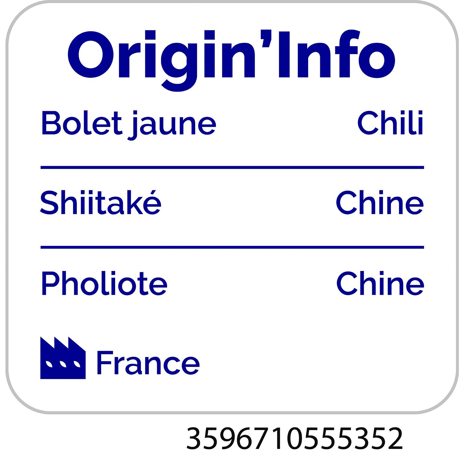 Voir la diapositive 3 : AUCHAN Poêlée forestière 400g