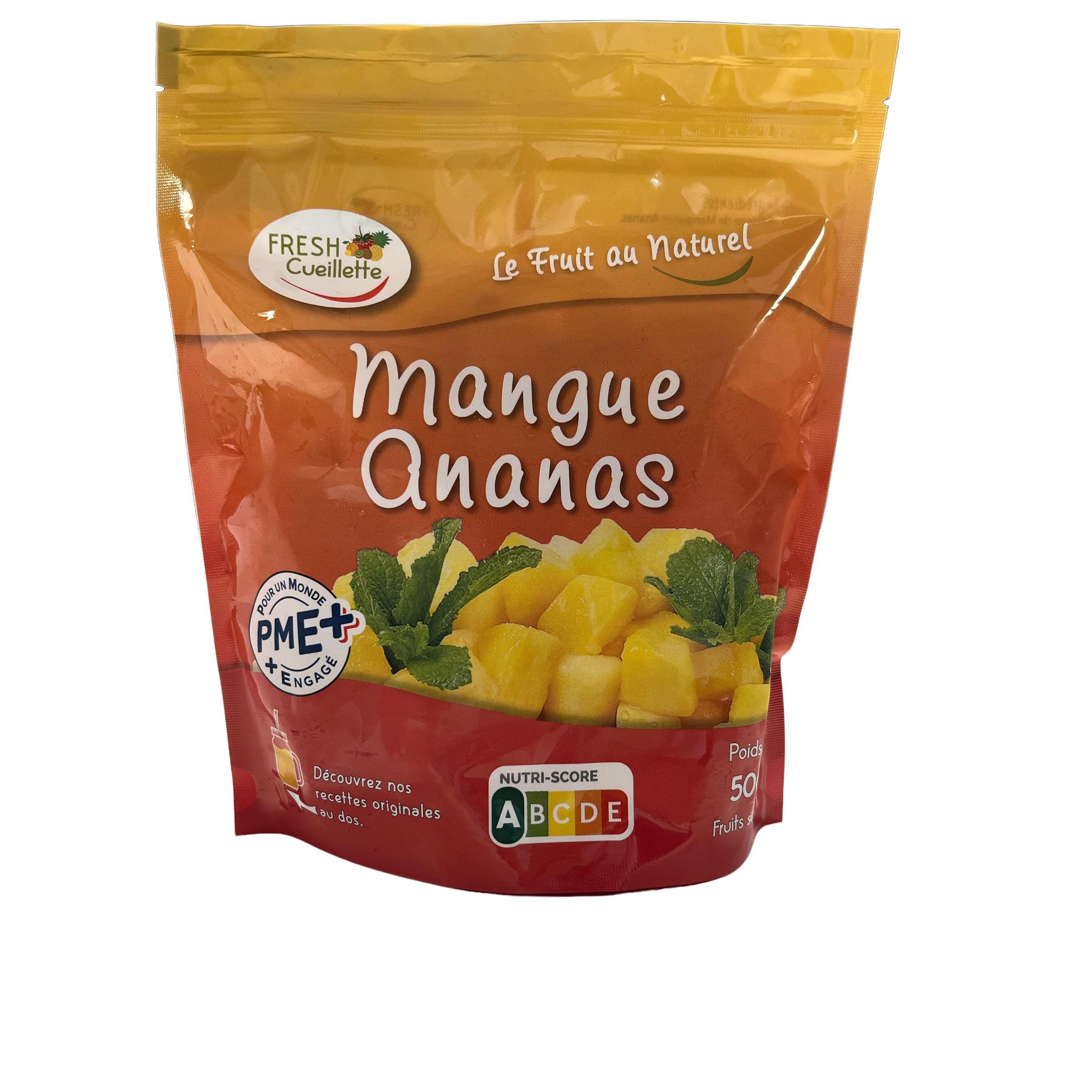 FRESH CUEILLETTE Mélange mangue ananas surgelés 500g