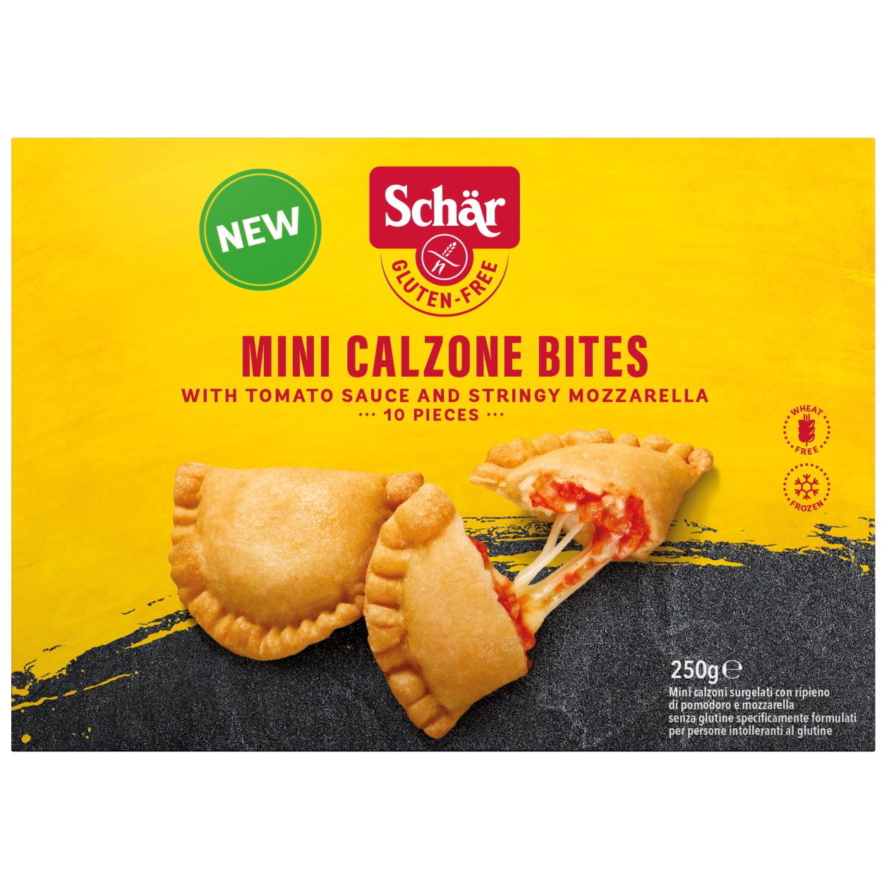 SCHAR Mini calzone sans gluten à la tomate et mozzarella 250g