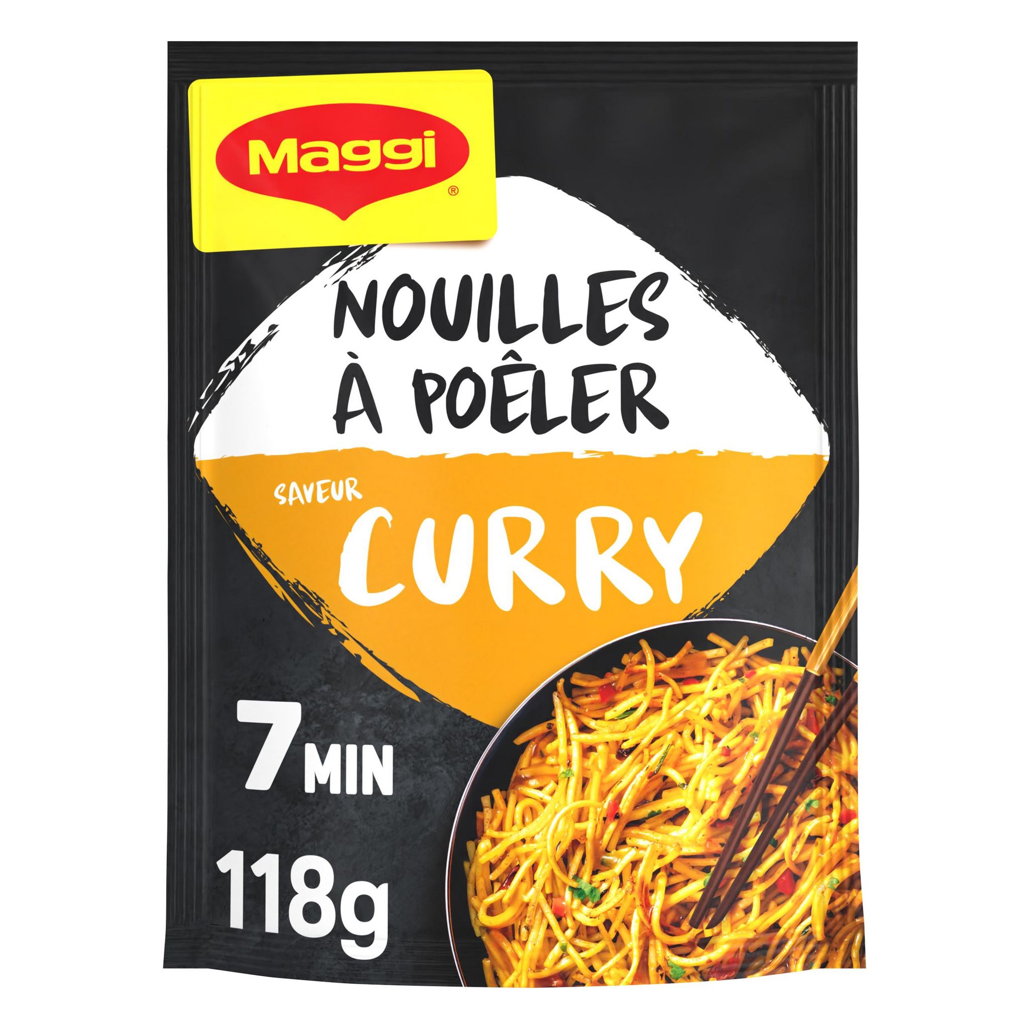 Voir la diapositive 2 : MAGGI Nouilles à poêler saveur curry 2 portions 118g