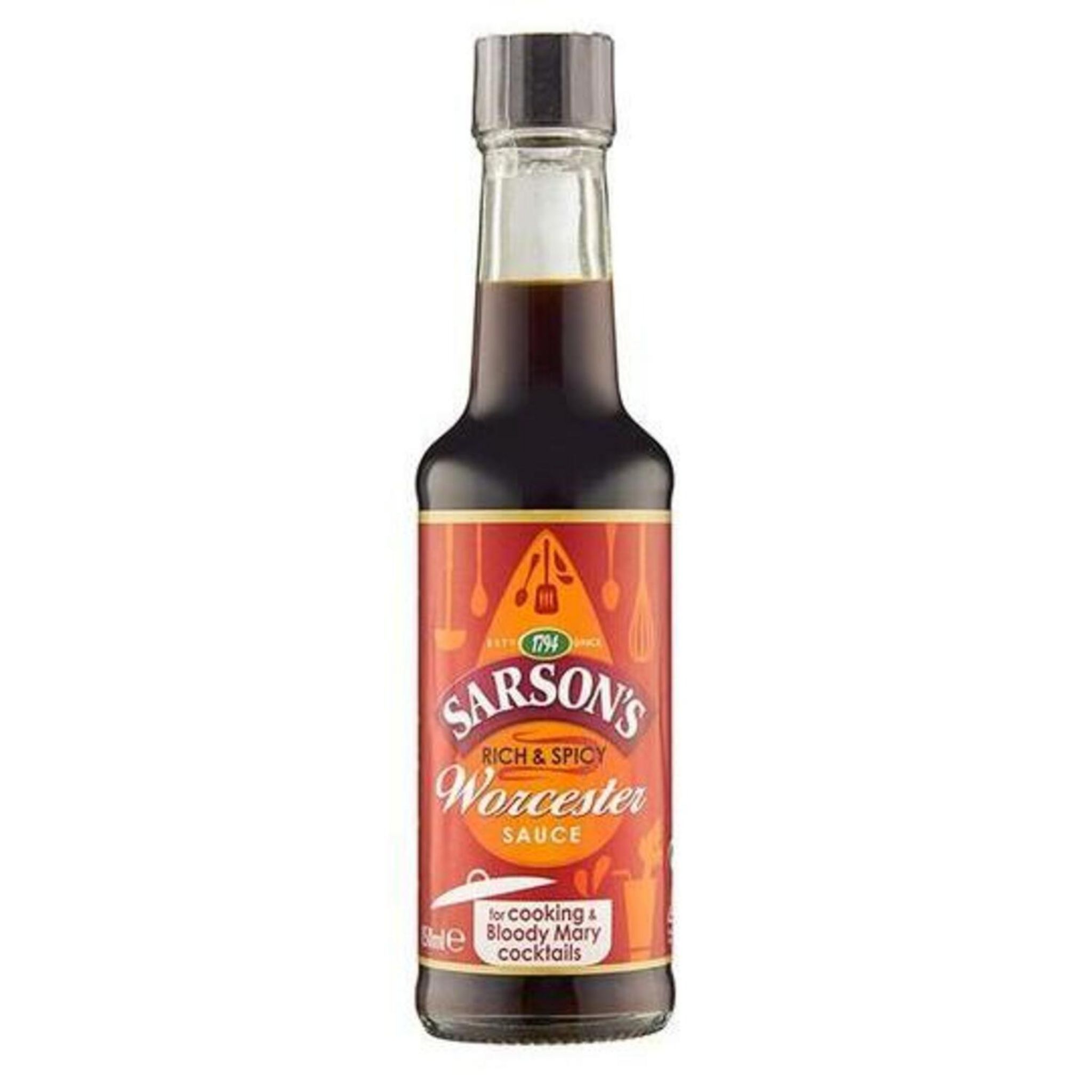 SARSON'S Sauce worcester traditionnelle 150ml