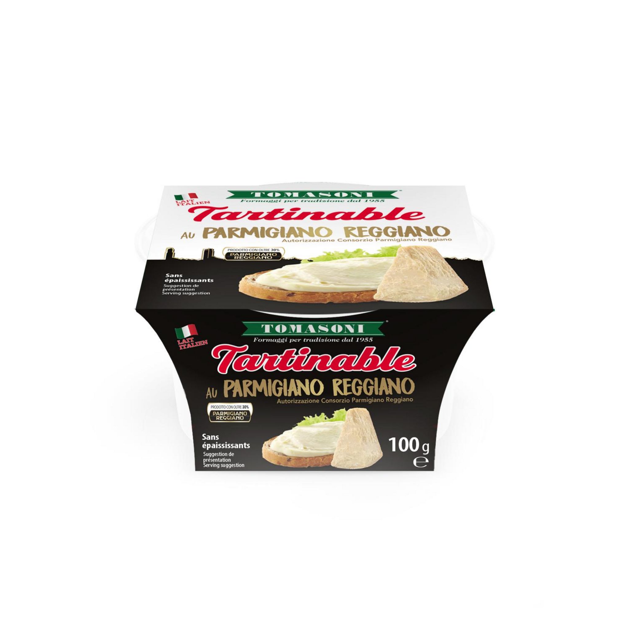 TOMASONI Spécialité fromagère à tartiner au fromage 100g pas cher ...