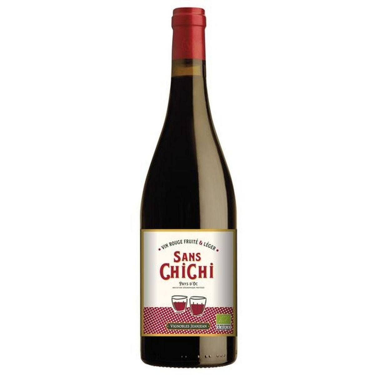 IGP Pays D'Oc sans Chichi rouge 75cl