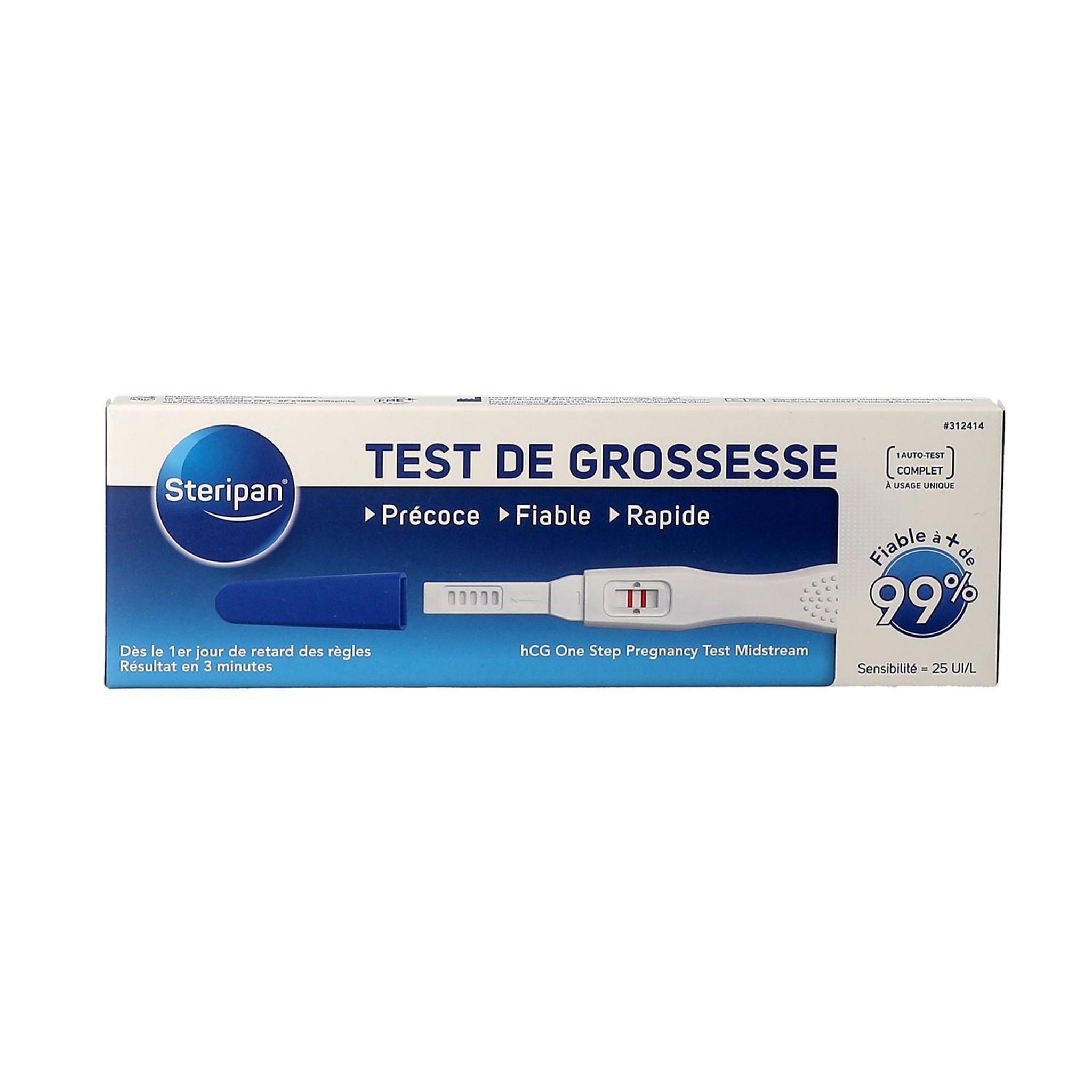 STERIPAN Test de grossesse stylo 1 pièce