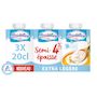Voir la diapositive 2 : BRIDELICE Spécialité laitière extra légère et épaisse 4% MG 3x20cl