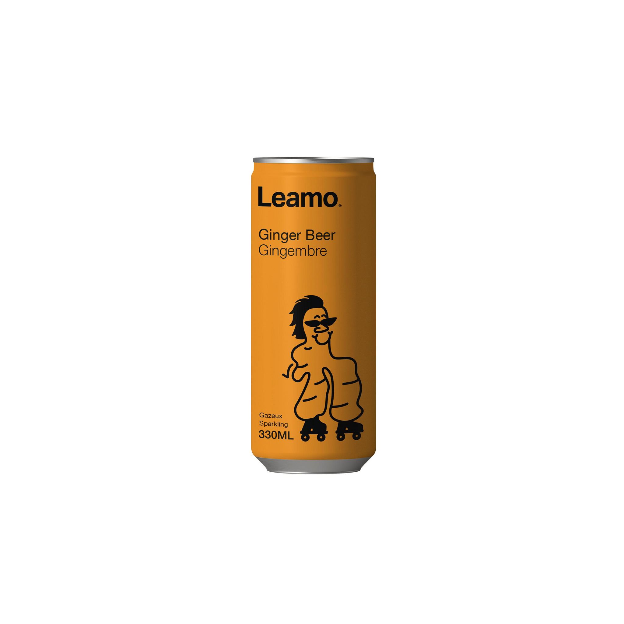 LEAMO Canette ginger 330ml