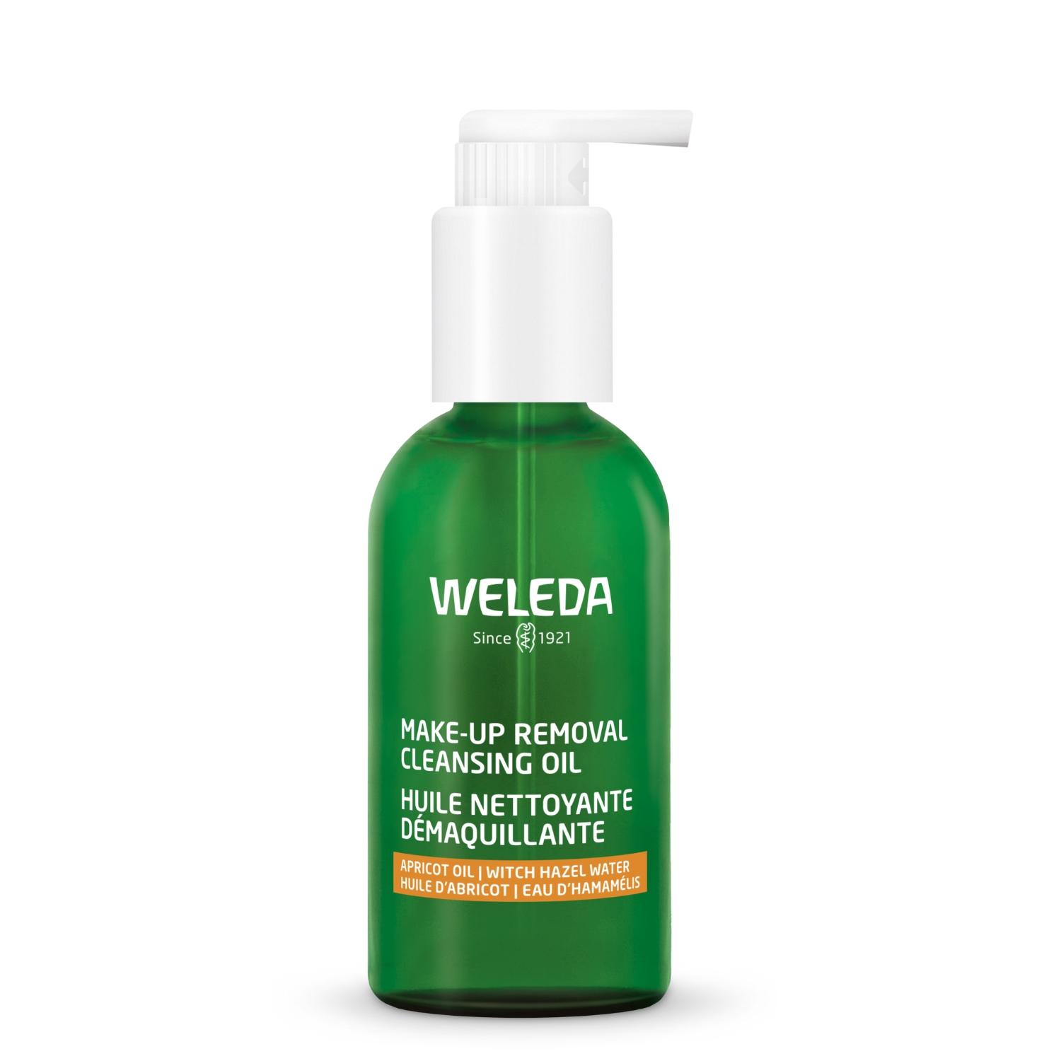 Voir la diapositive 2 : WELEDA Huile démaquillante nettoyante 150ml