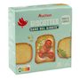 Voir la diapositive 4 : AUCHAN Biscottes sans sel ajoutés 2x18 biscottes 300g