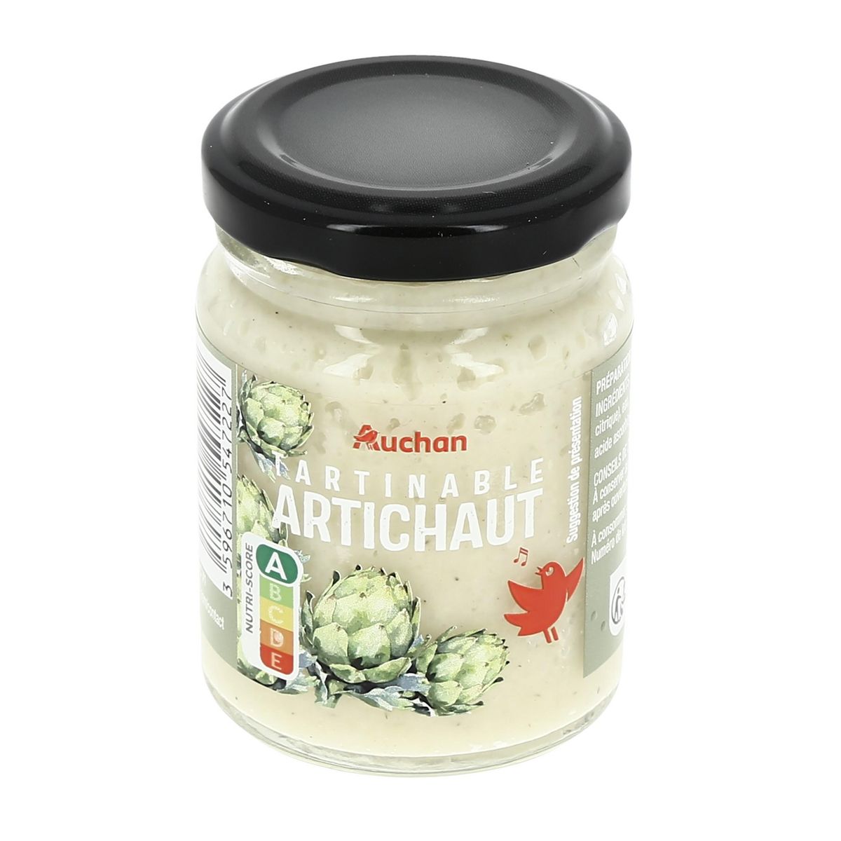 AUCHAN Tartinable artichauts 90g