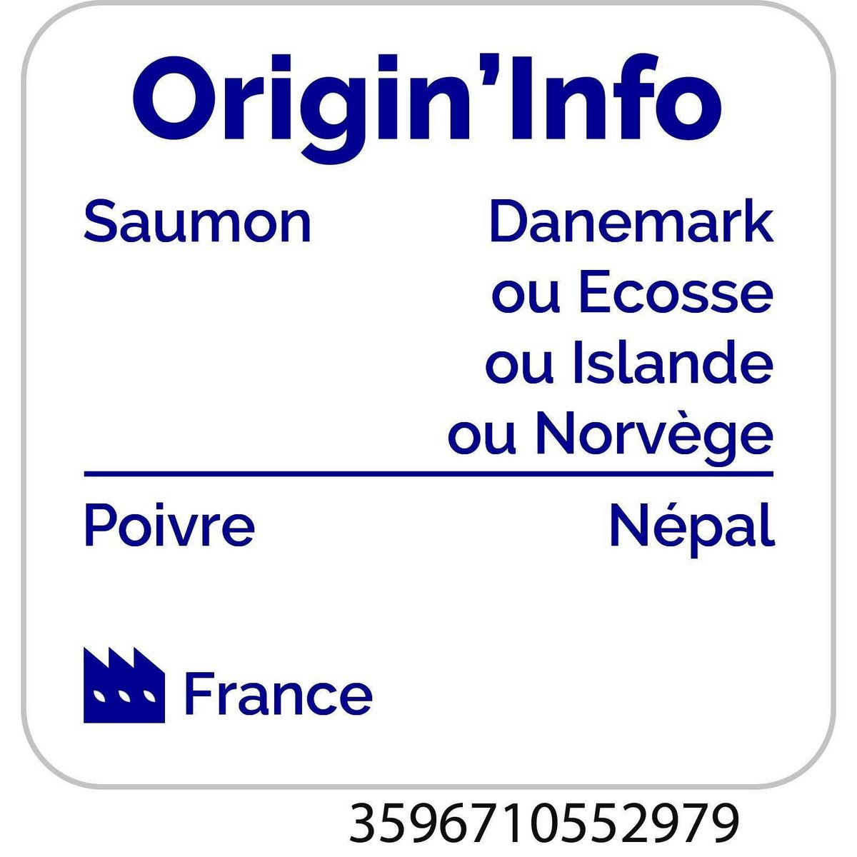 AUCHAN COLLECTION Pavé de saumon fumé à chaud poivre de Timut 120g