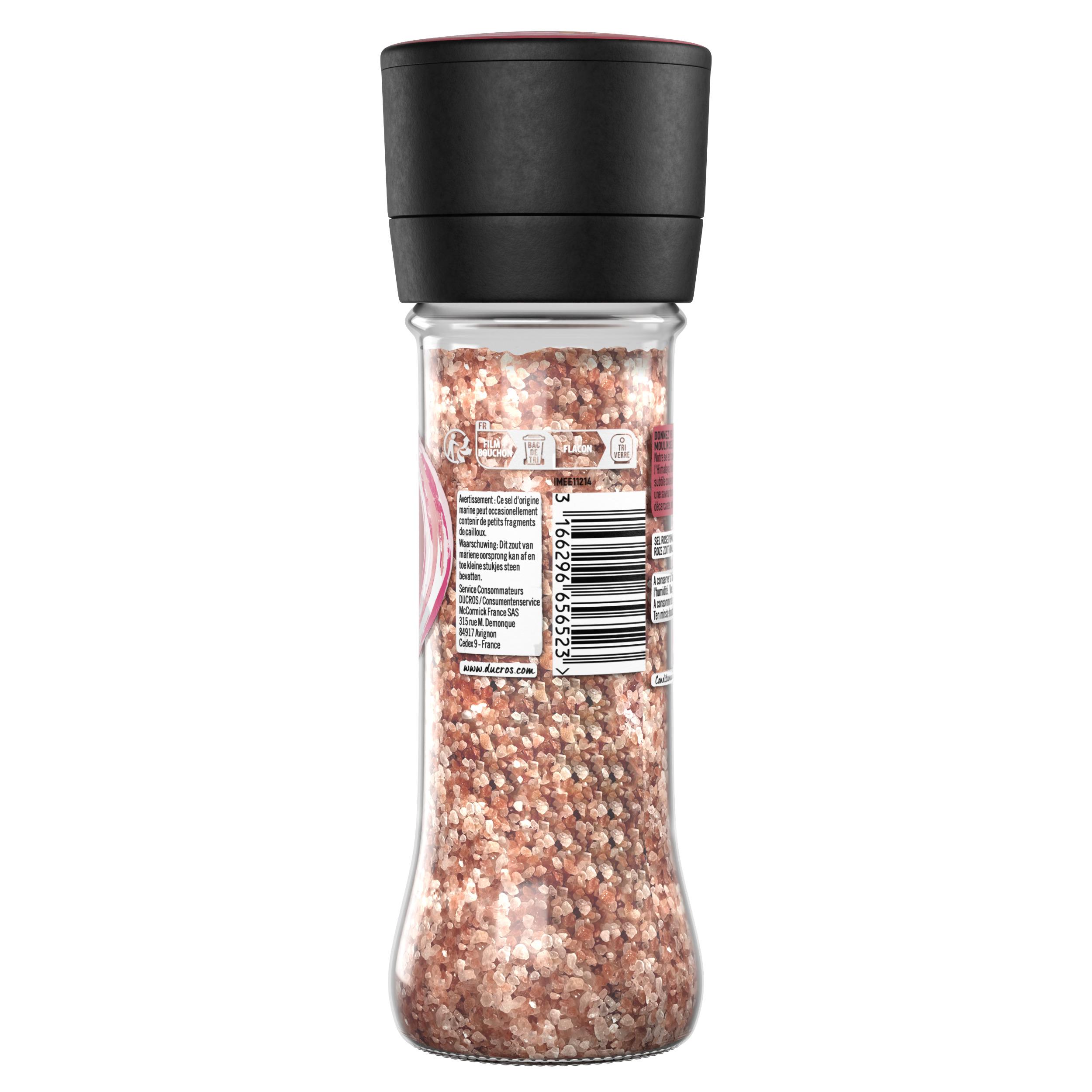 Voir la diapositive 3 : DUCROS Sel rose d'himalaya en moulin 180g