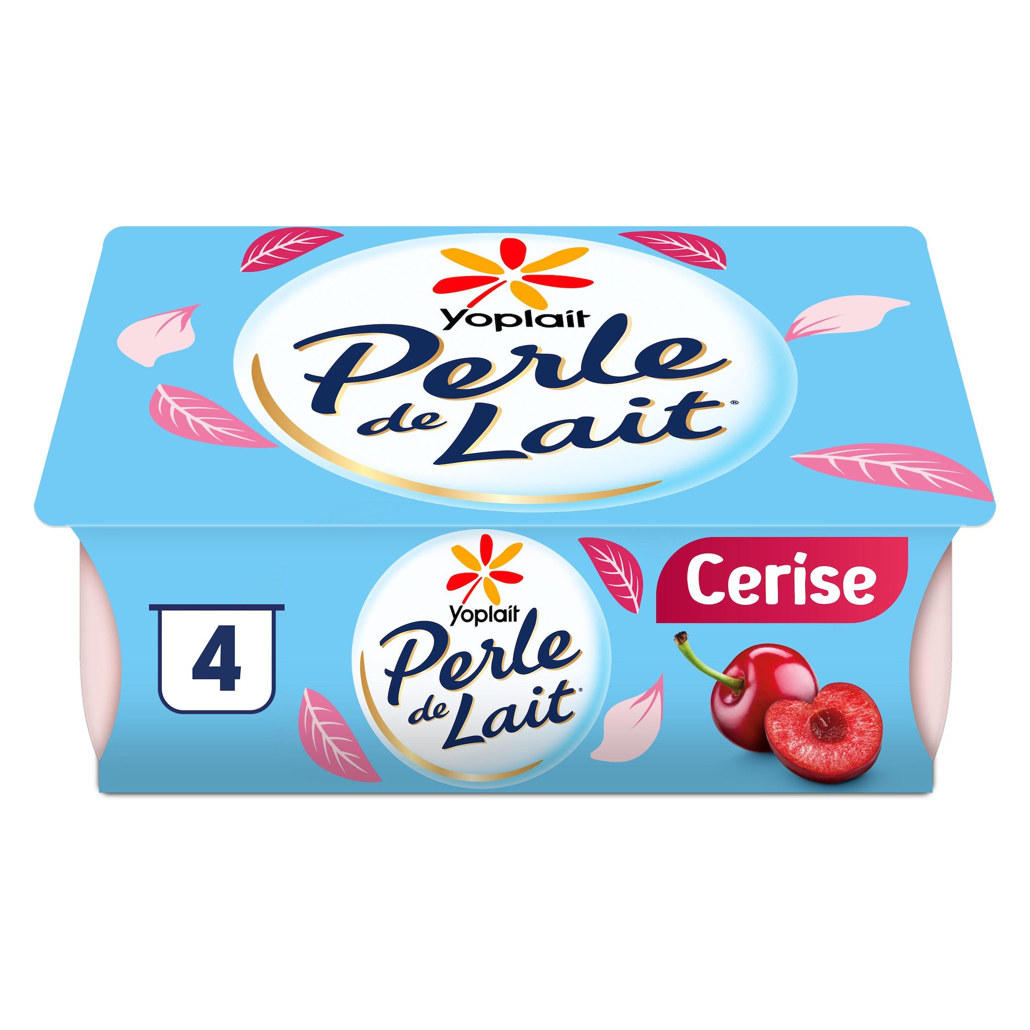 PERLE DE LAIT Yaourt aromatisé édition de saison 4x125g