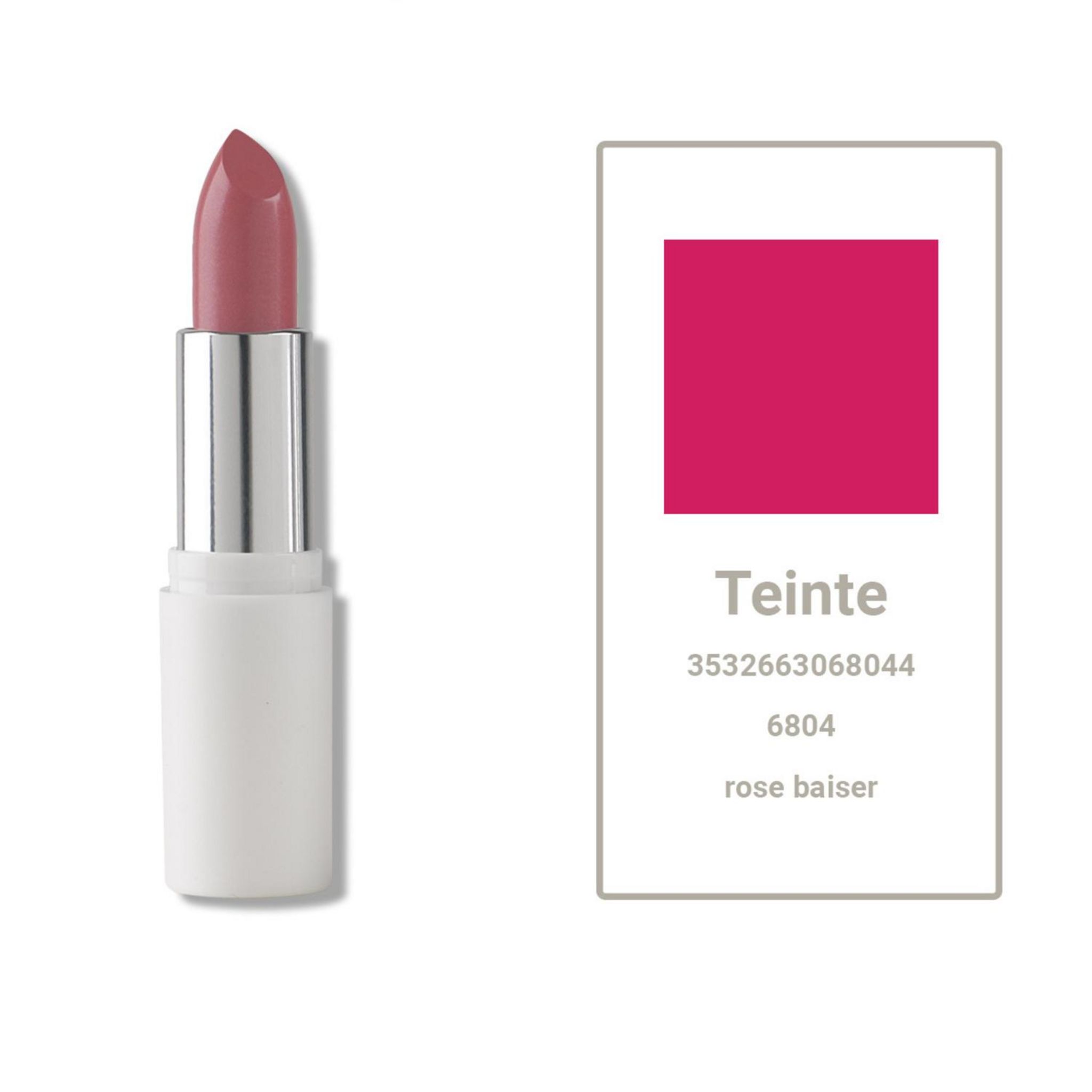 EYE CARE Rouge à lèvres rose baiser 4g