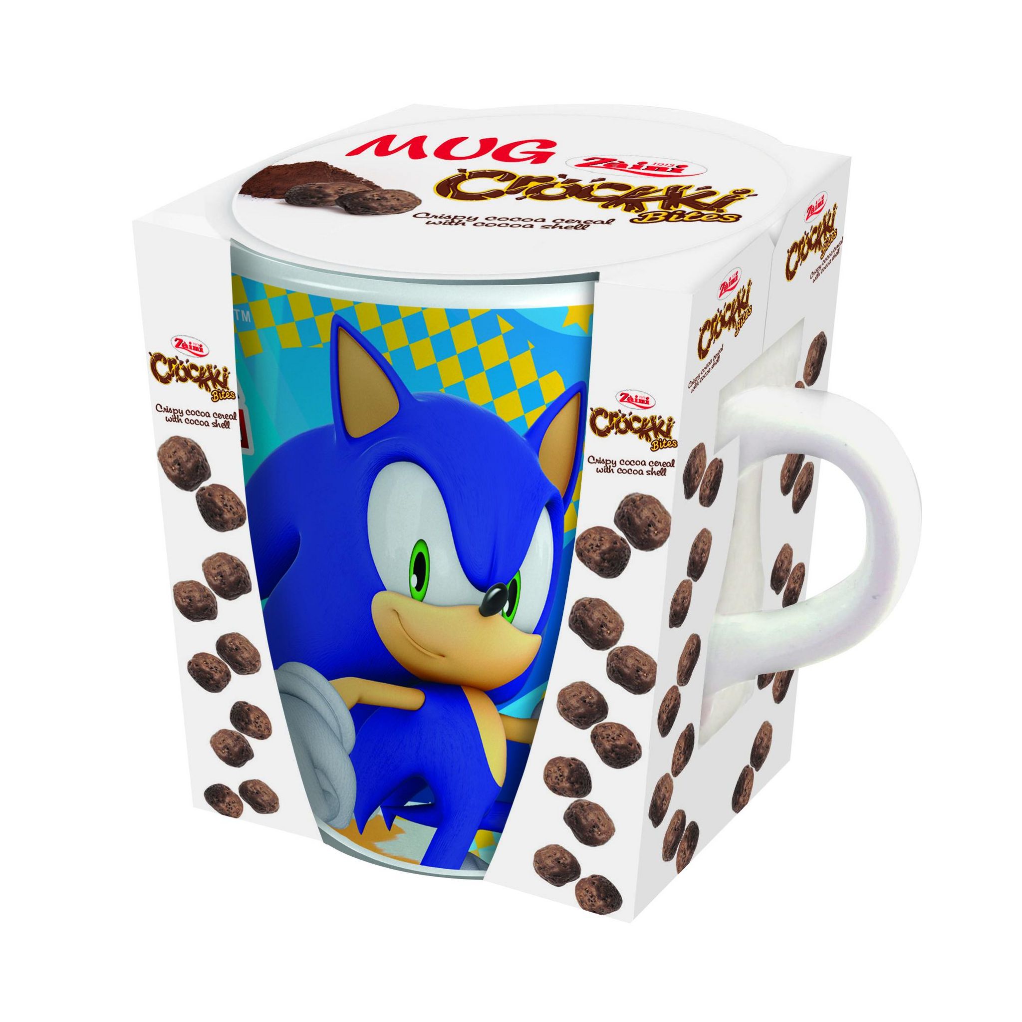 Billes de céréales au chocolat avec une tasse Sonic 34g