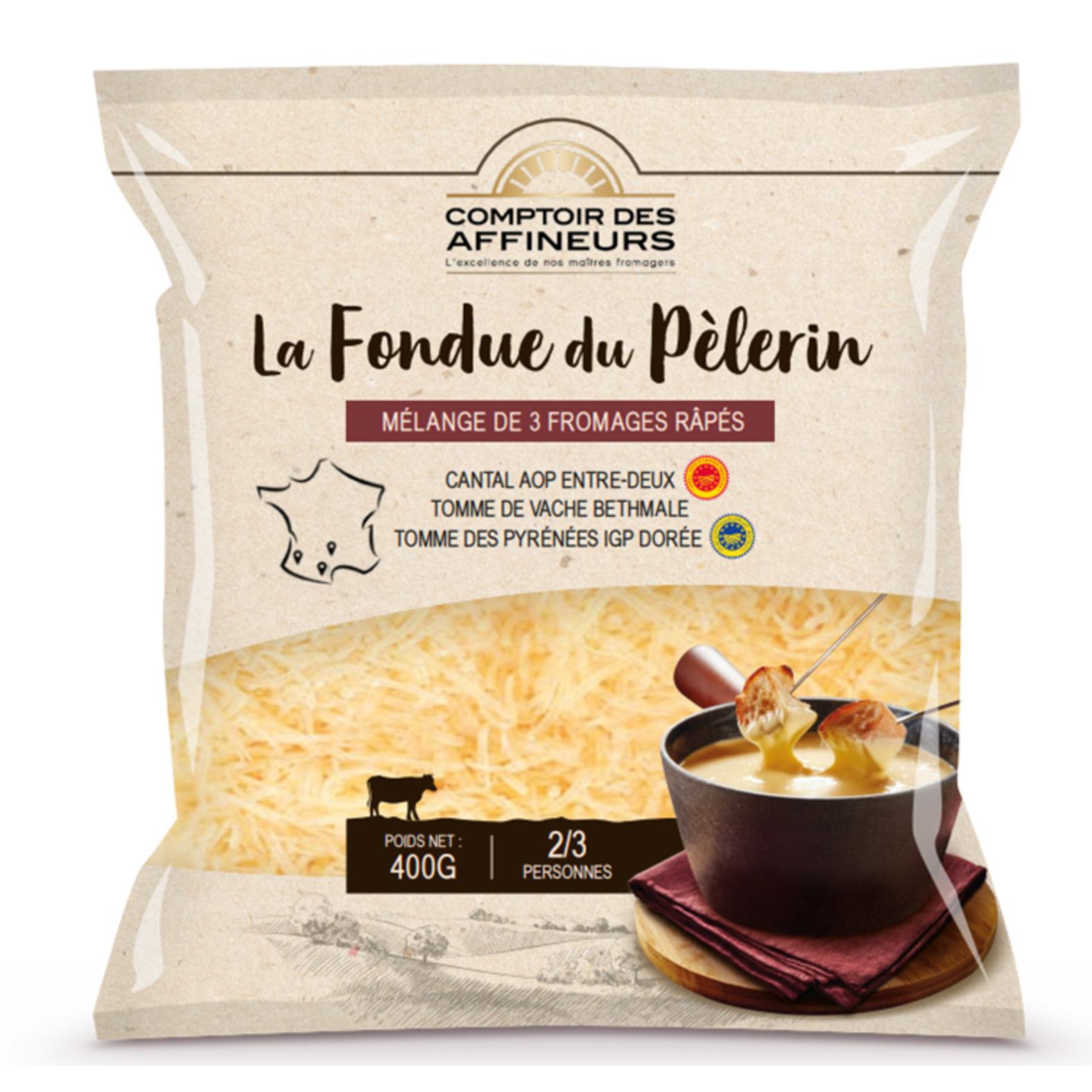 COMPTOIR DES AFFINEURS Fondue du pelerin 400g
