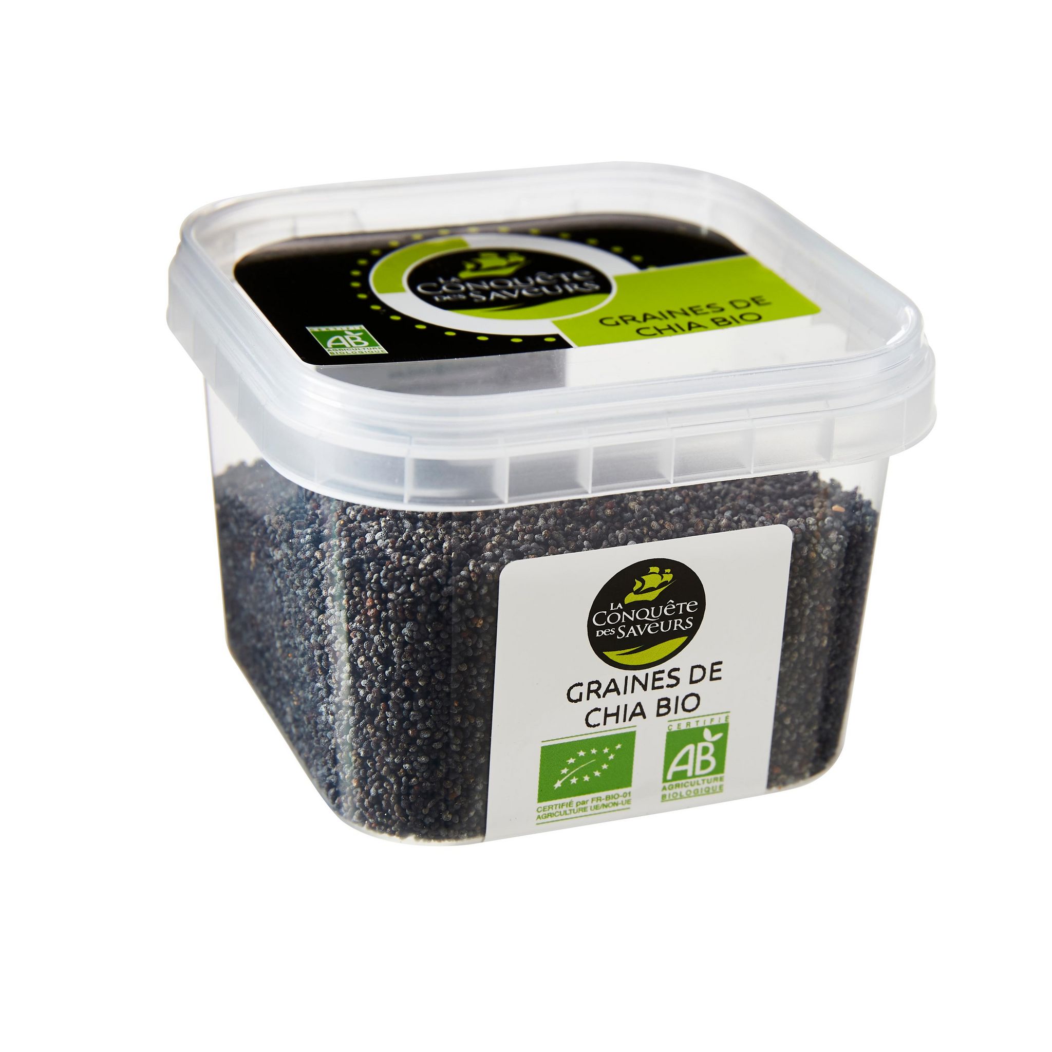 LA CONQUÊTE DES SAVEURS Graines de chia bio 120g
