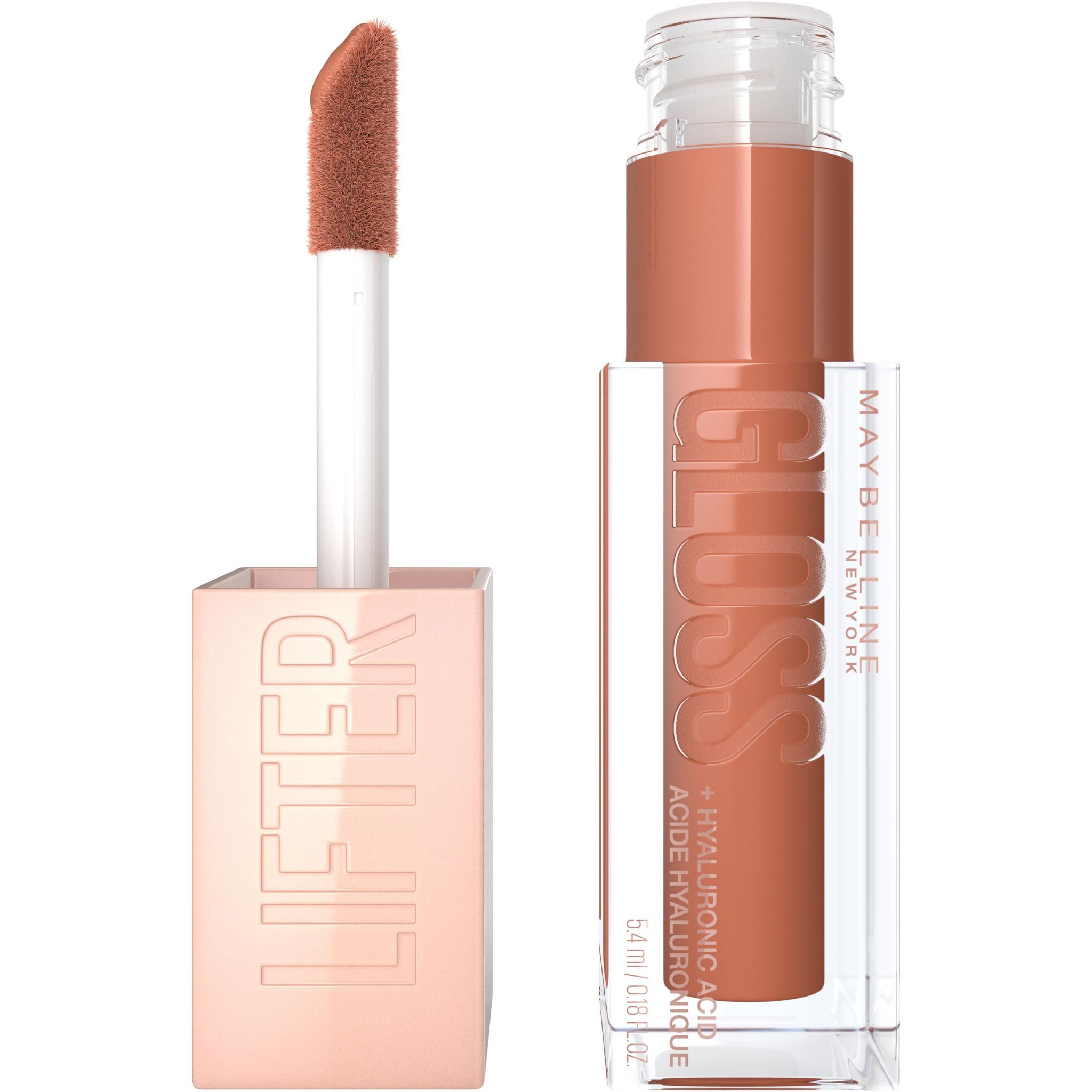Voir la diapositive 2 : MAYBELLINE Lifter Gloss à lèvres liquide 027 toffee 5.4ml