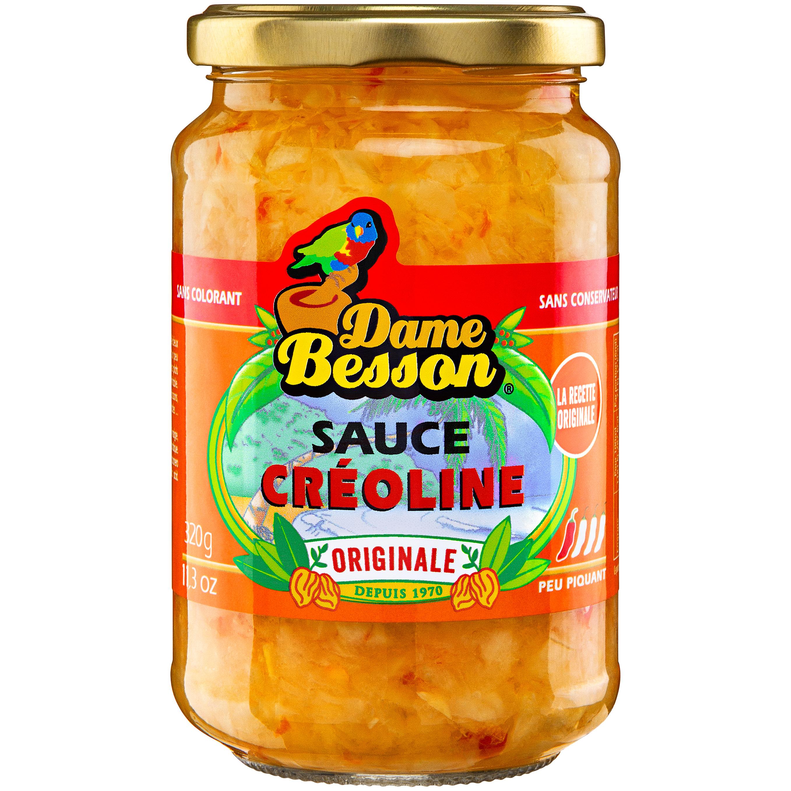 DAME BESSON Sauce créoline 320g