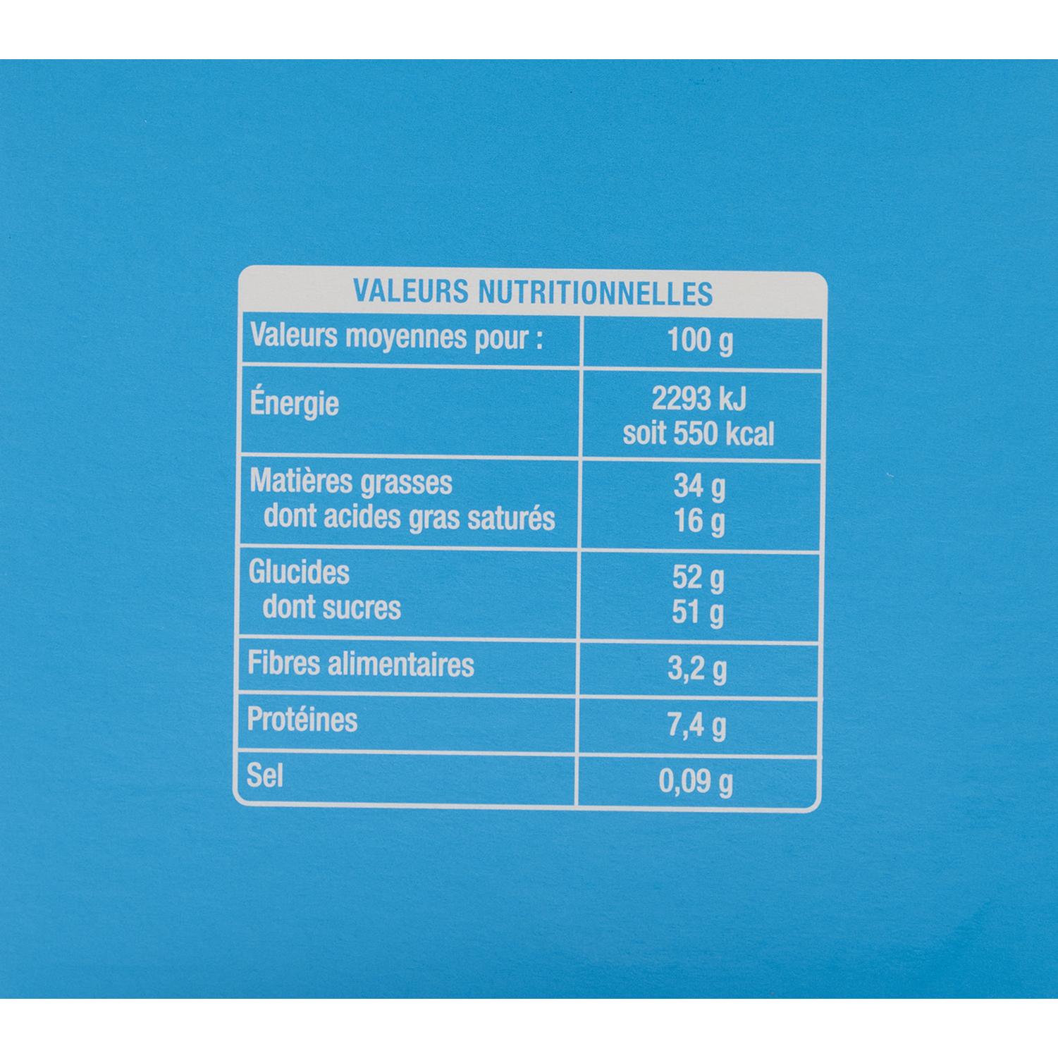 Voir la diapositive 3 : VENDOME Assortiment de chocolats en forme d'escargots au chocolat au lait praliné 182g
