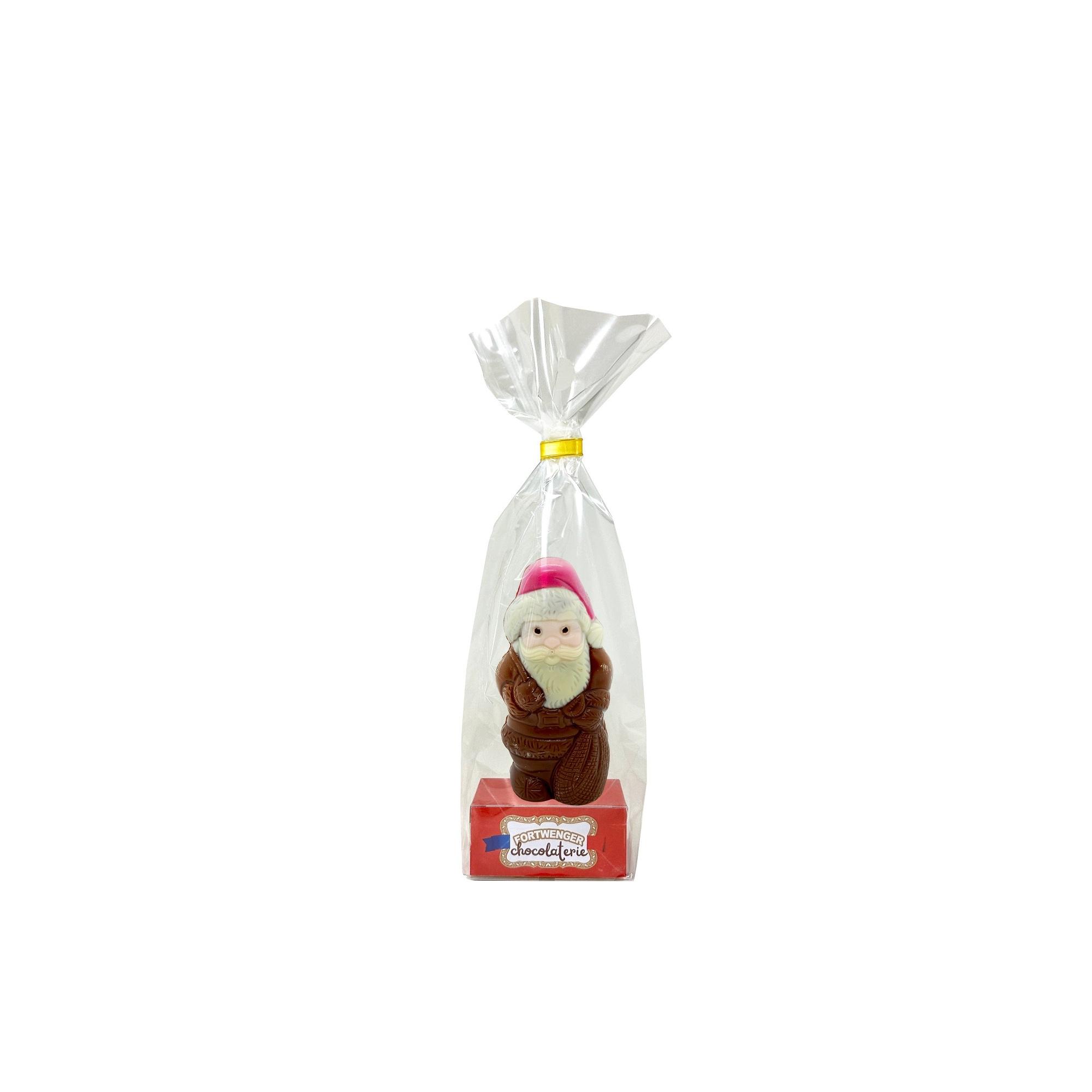 FORTWENGER Bonbon de chocolat au lait en forme de petit père Noël 60g