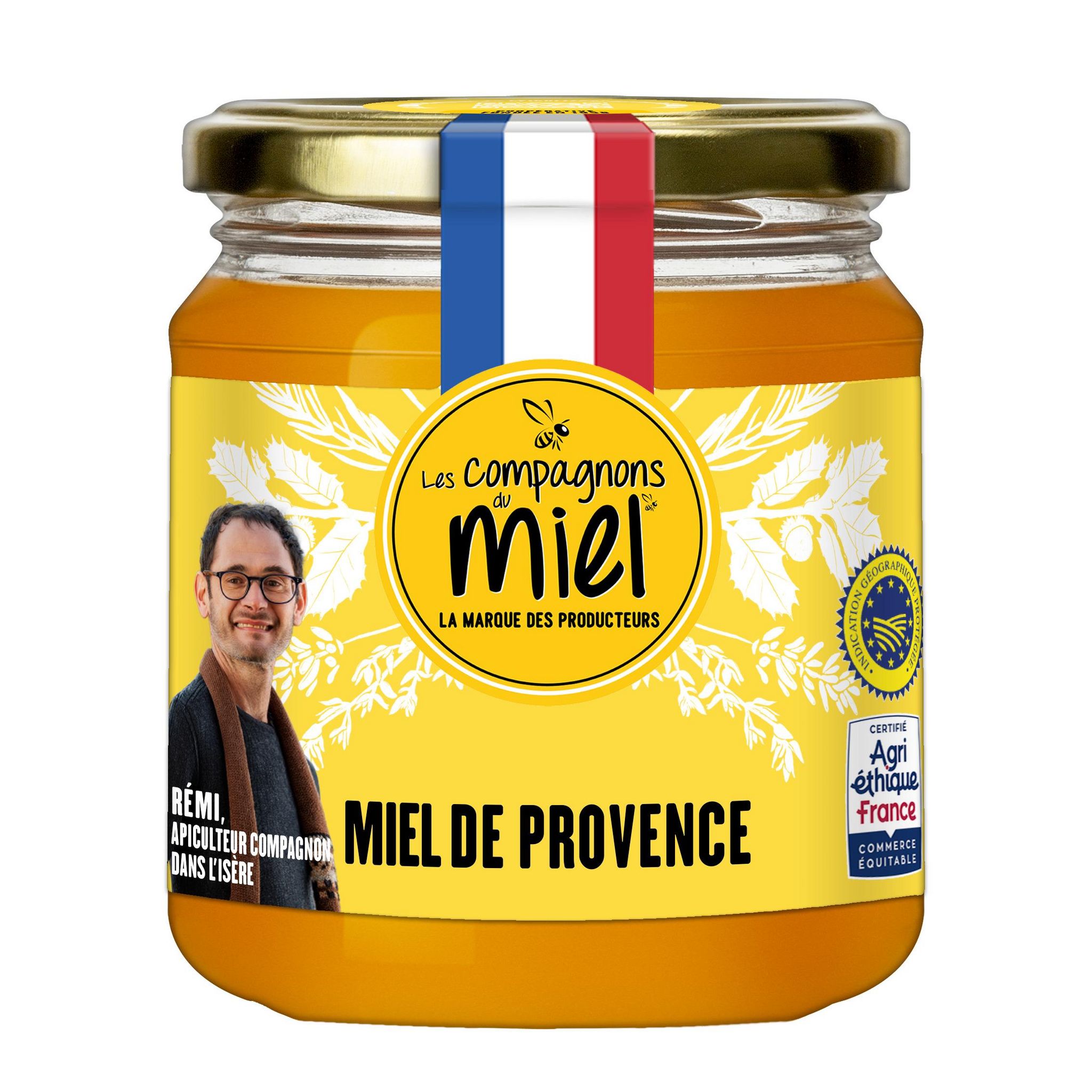 LES COMPAGNONS DU MIEL Miel de provence IGP 375g