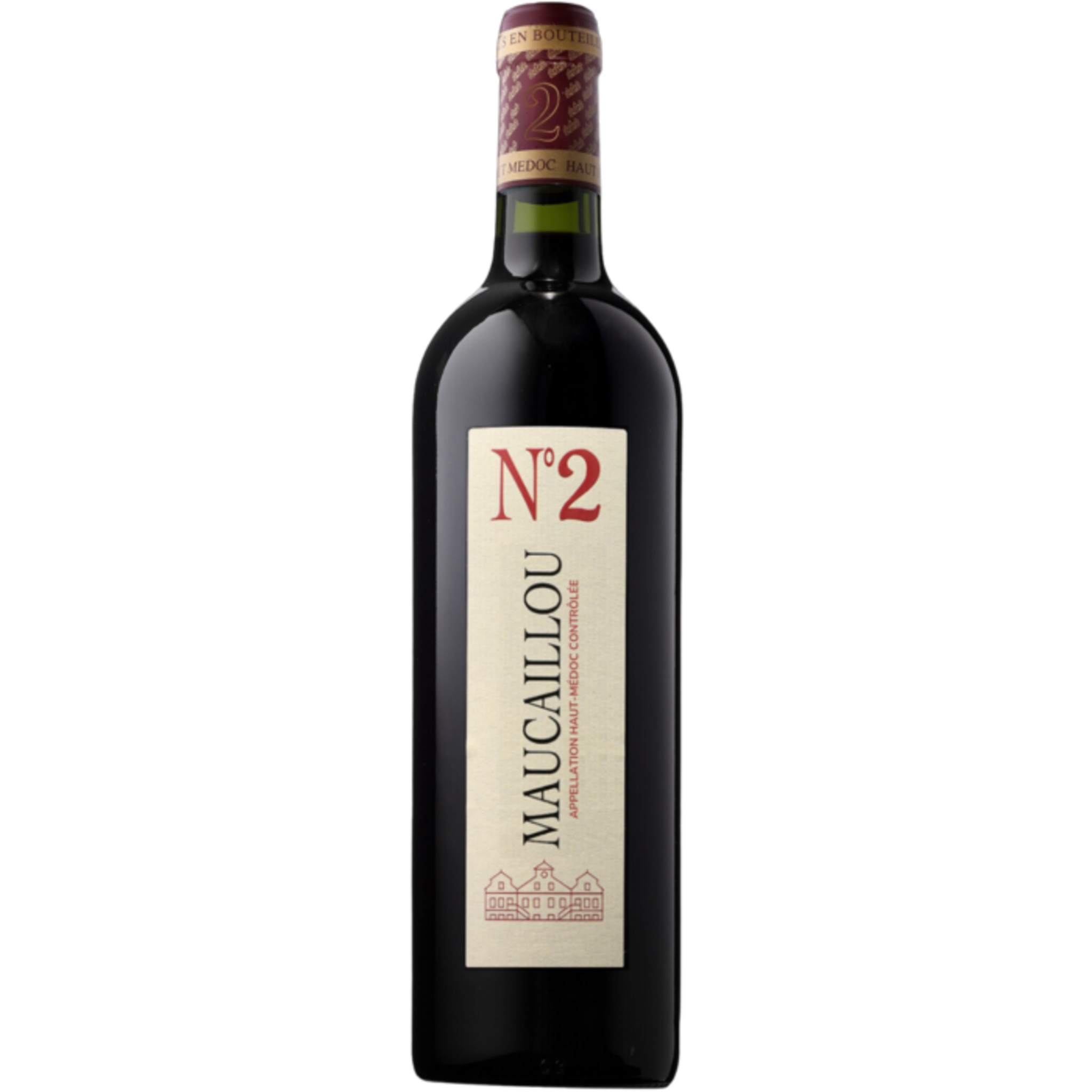 AOC Haut Médoc de Maucaillou N°2 rouge 75cl