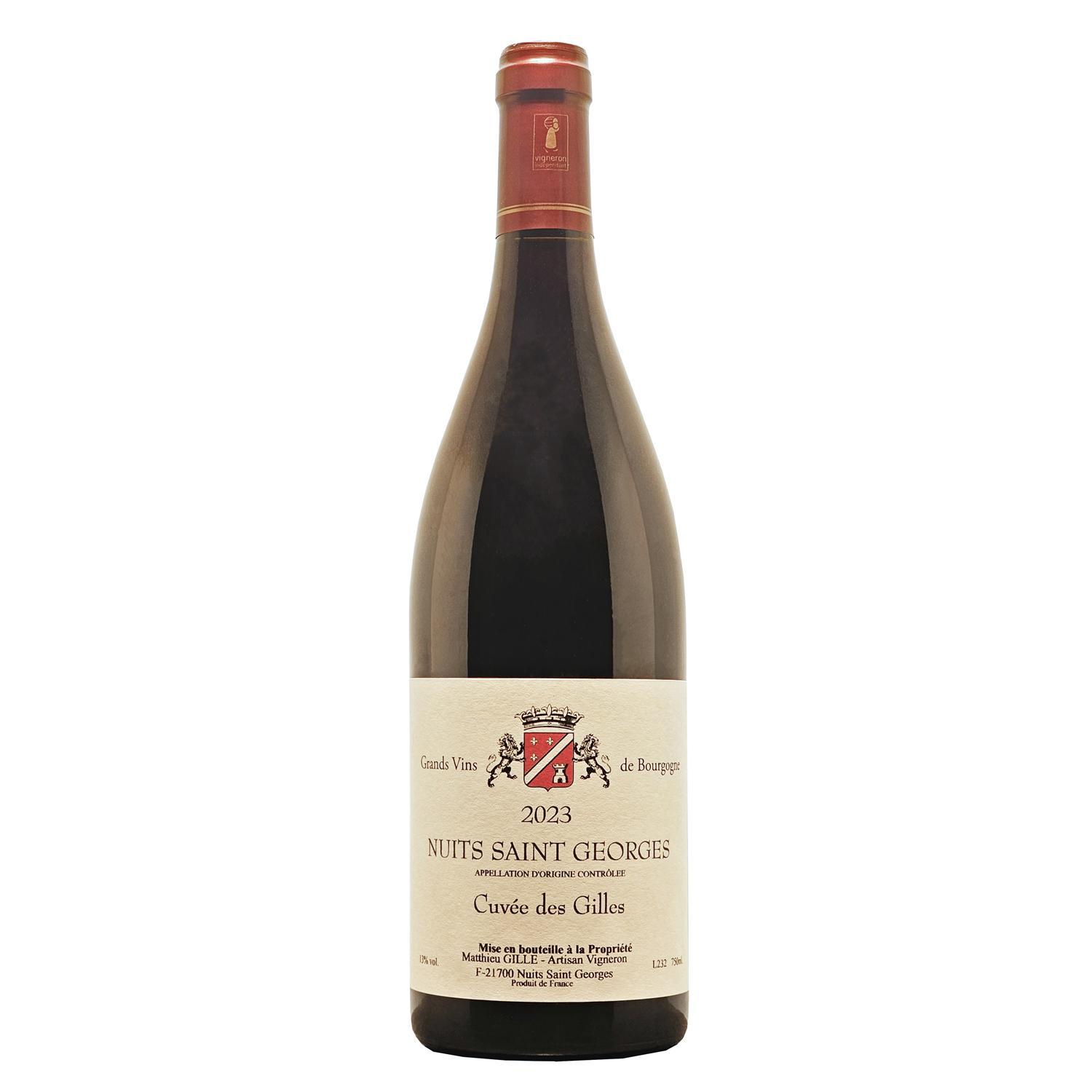 AOP Nuits-Saint-Georges rouge Matthieu Gille cuvée des Gilles 75cl