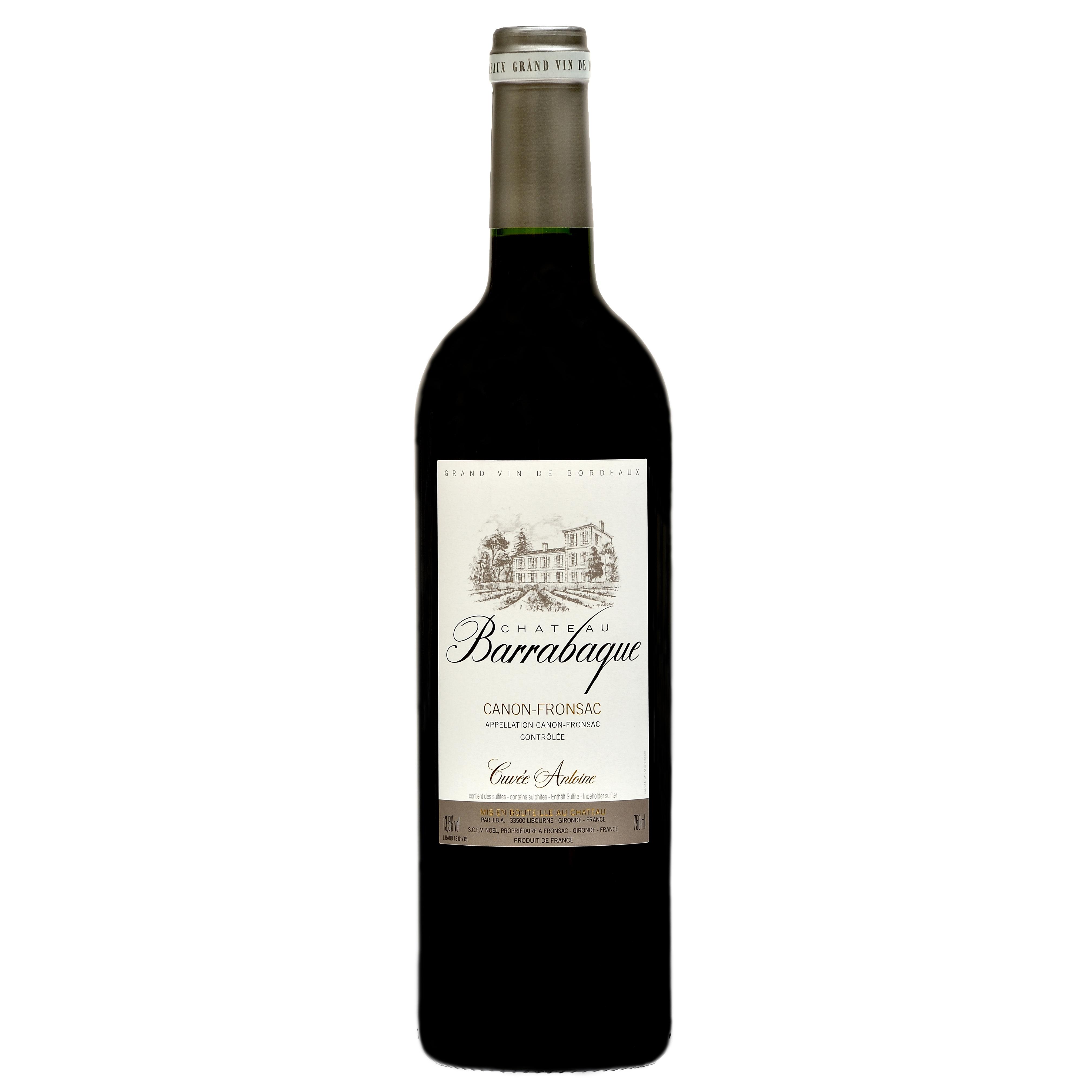 AOP Canon Fronsac Château Barrabaque rouge 75cl
