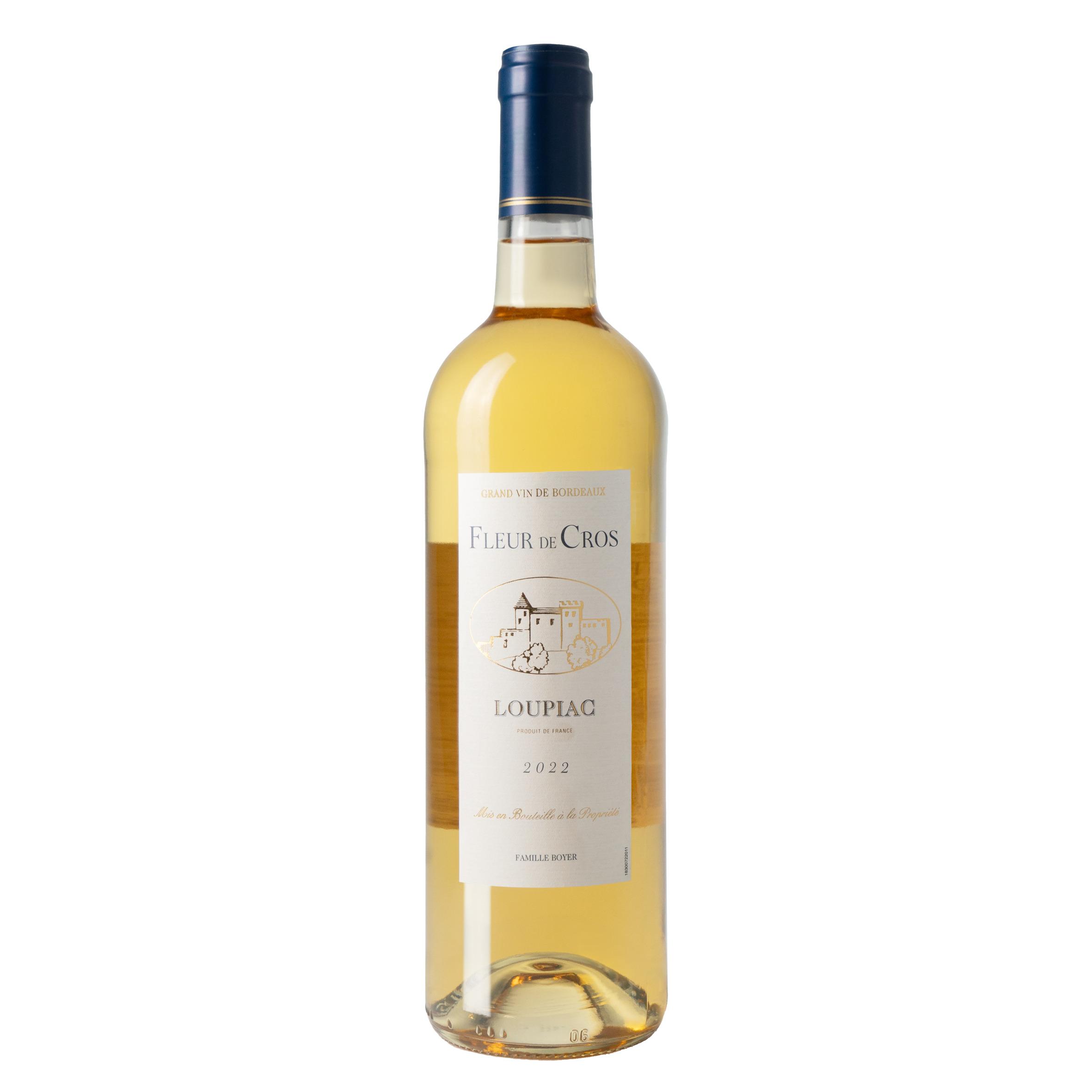 AOP Loupiac Fleur de Cros blanc 75cl