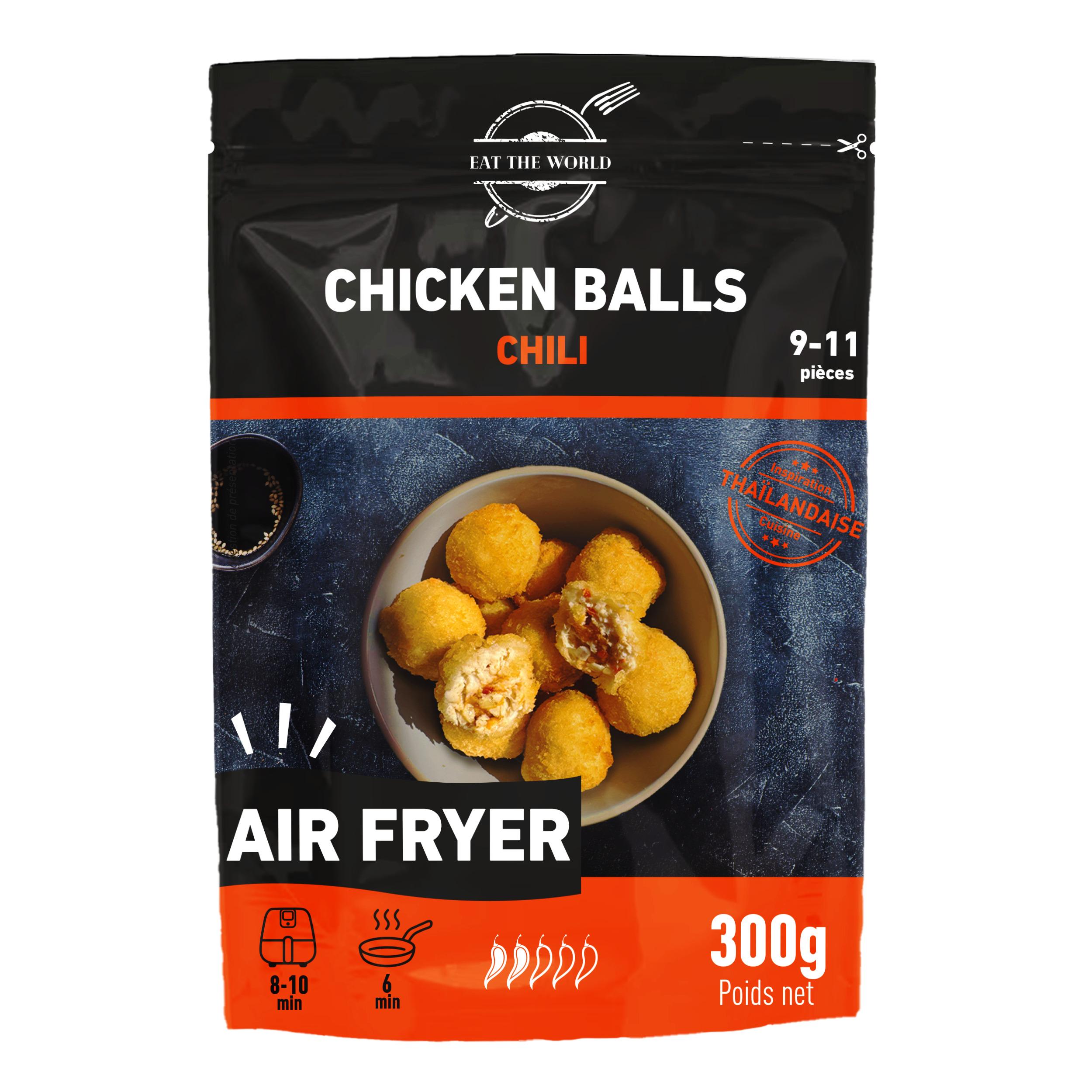 EAT THE WORLD Ball de poulet pimente épicé 300g