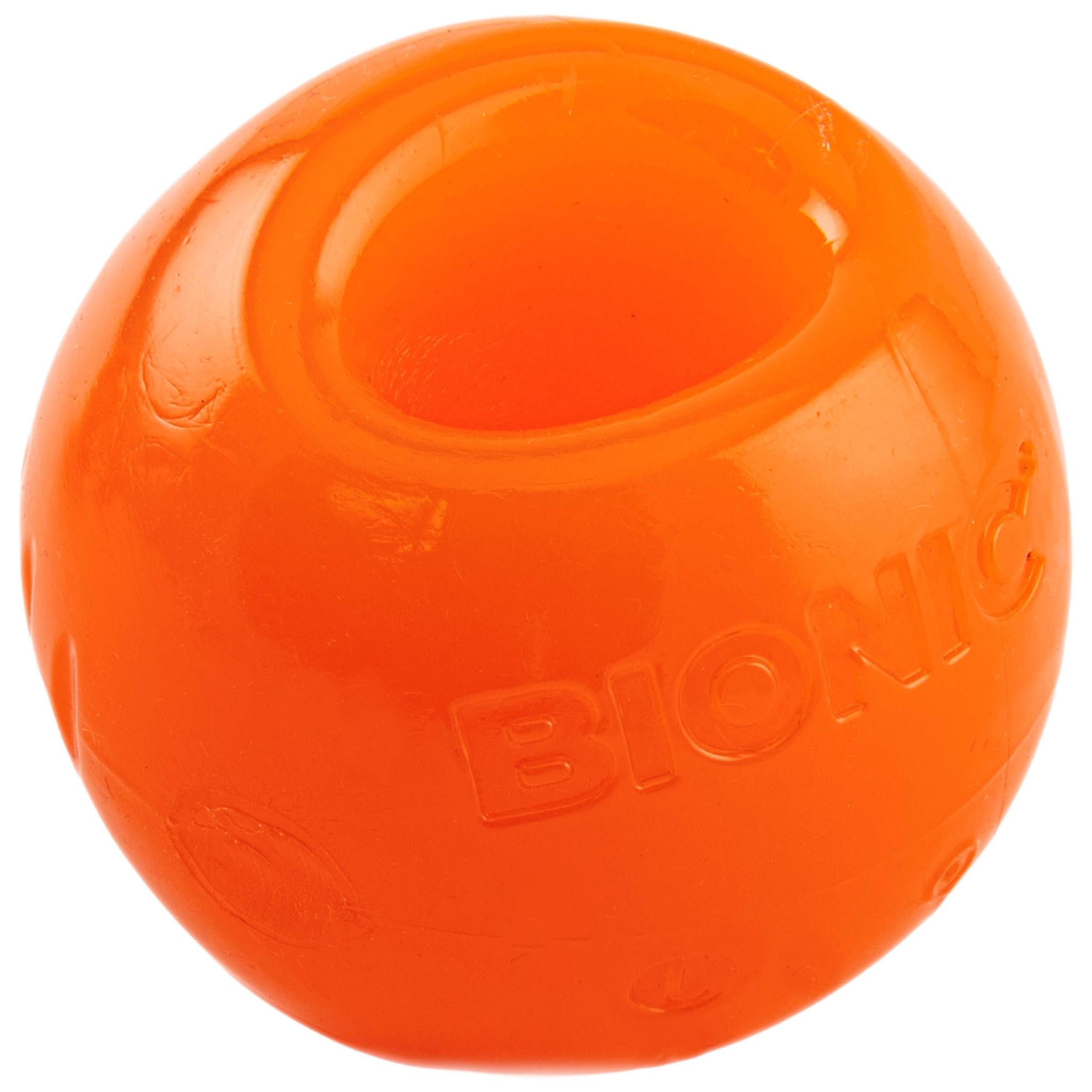 BIONIC Balle à mâcher en caoutchouc orange taille L pour chien 1 pièce